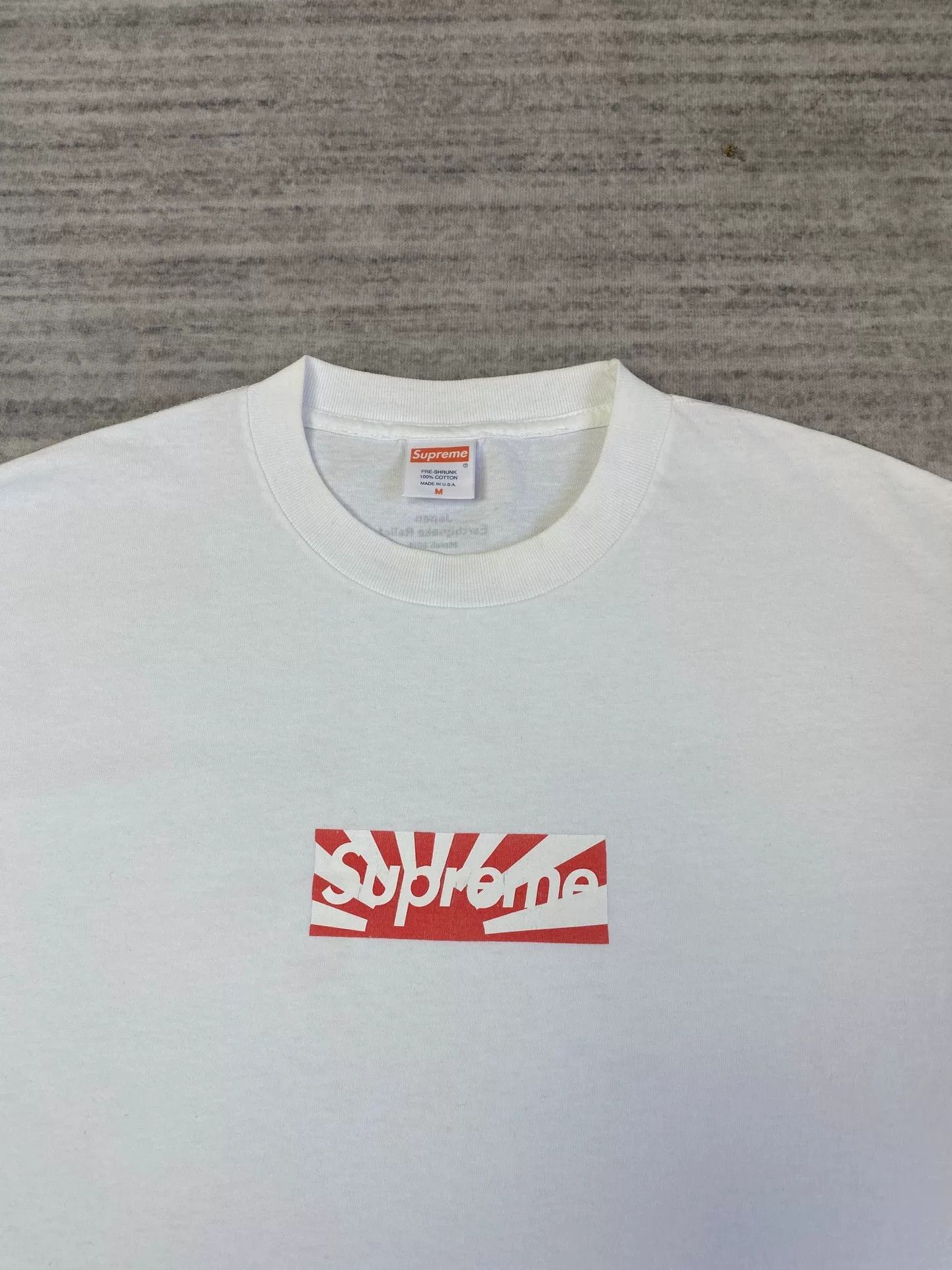 Supreme supreme japan relief box logo tee Size US M / EU 48-50 / 2 - 3 Thumbnail