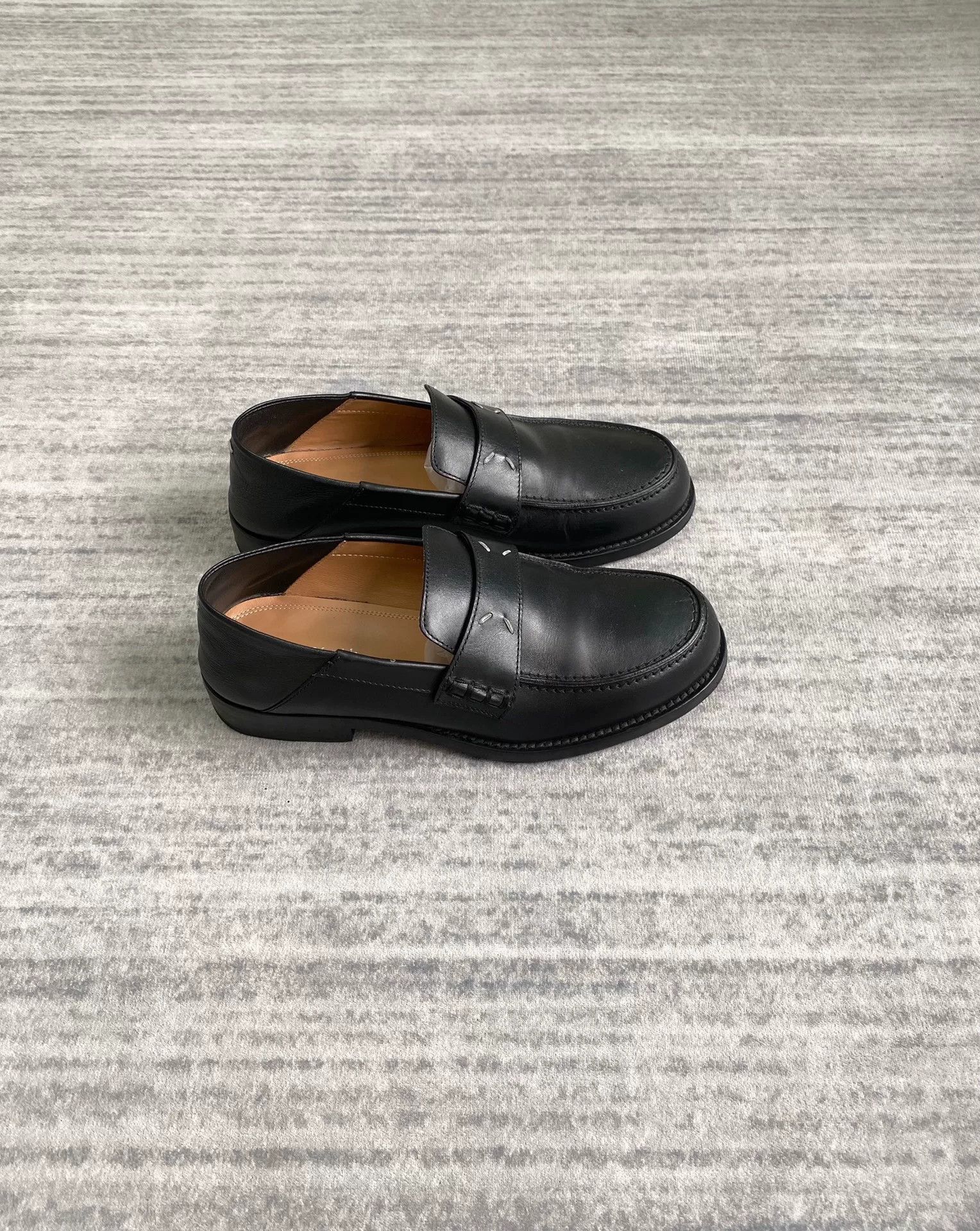 Maison Margiela Maison Margiela Black Leather Mary Jane Loafers Size US 6.5 / EU 39-40 - 2 Thumbnail
