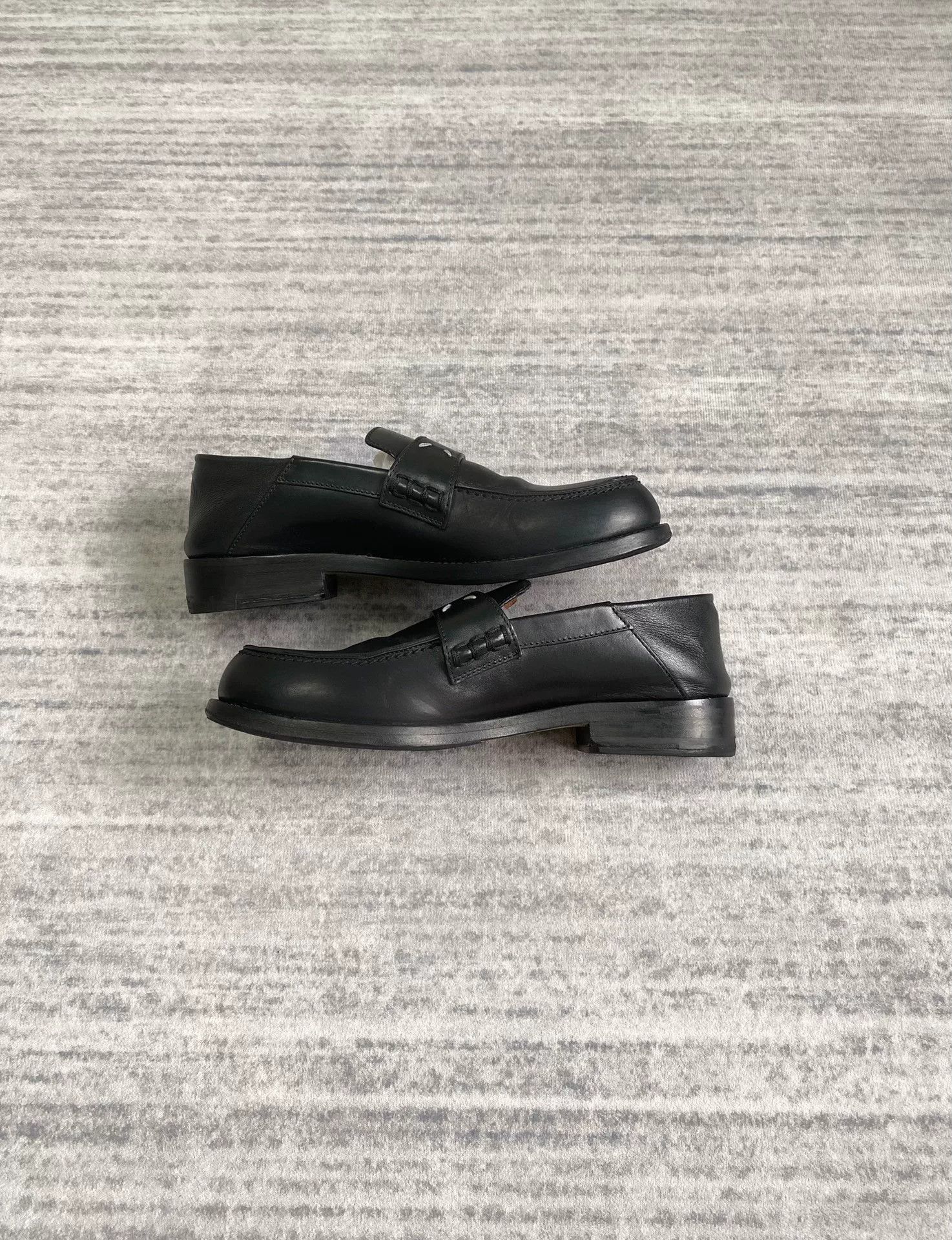 Maison Margiela Maison Margiela Black Leather Mary Jane Loafers Size US 6.5 / EU 39-40 - 4 Thumbnail