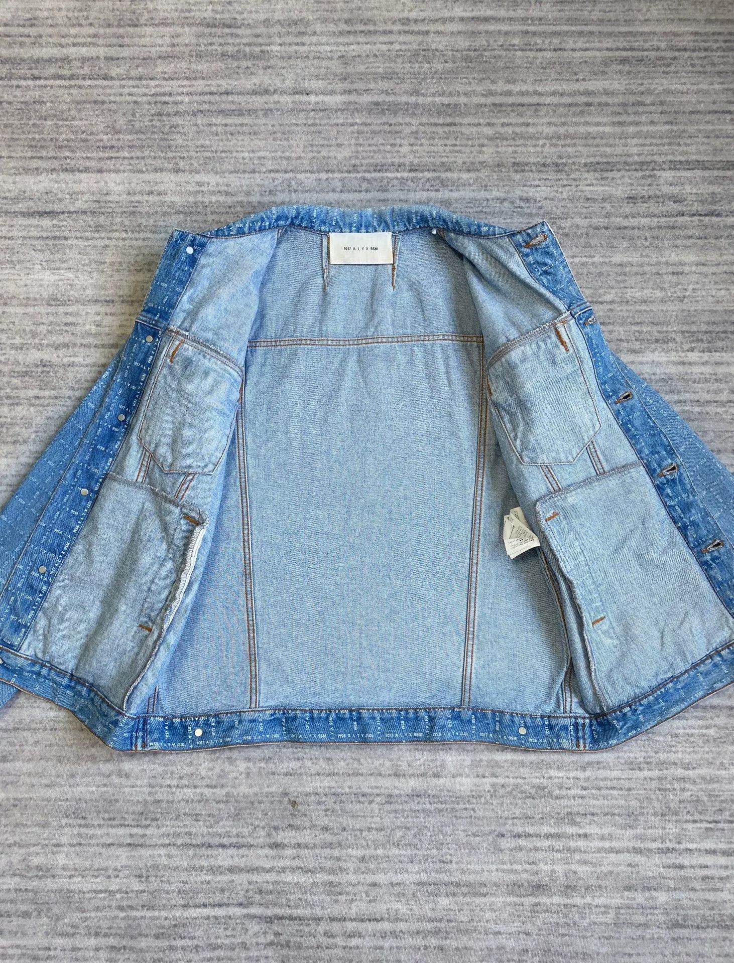 1017 ALYX 9SM full print denim jacket by 1017 alyx 9SM Size US S / EU 44-46 / 1 - 3 Thumbnail