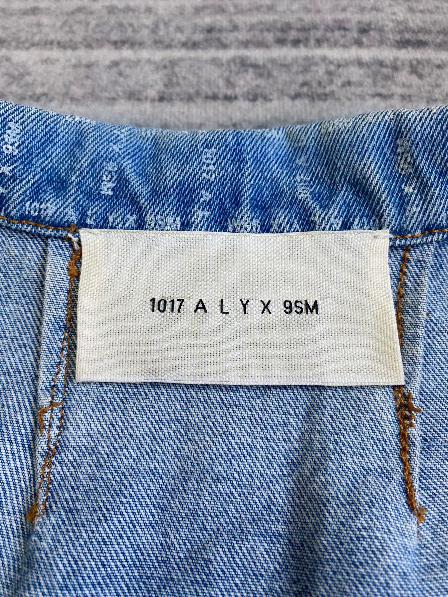 1017 ALYX 9SM full print denim jacket by 1017 alyx 9SM Size US S / EU 44-46 / 1 - 6 Thumbnail