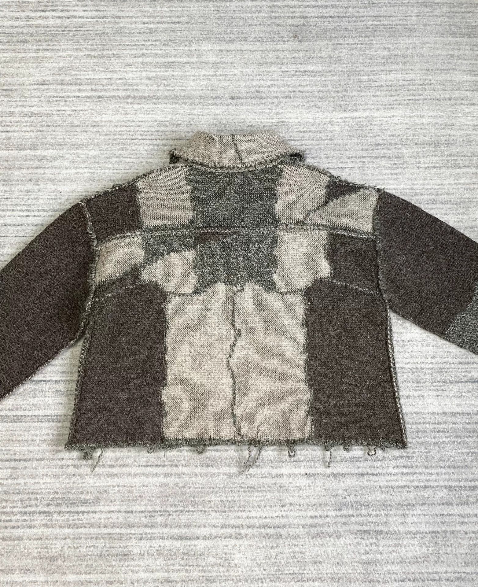 Magliano Deconstructed Wool Zip Jacket with Color Block Size US S / EU 44-46 / 1 - 3 Thumbnail