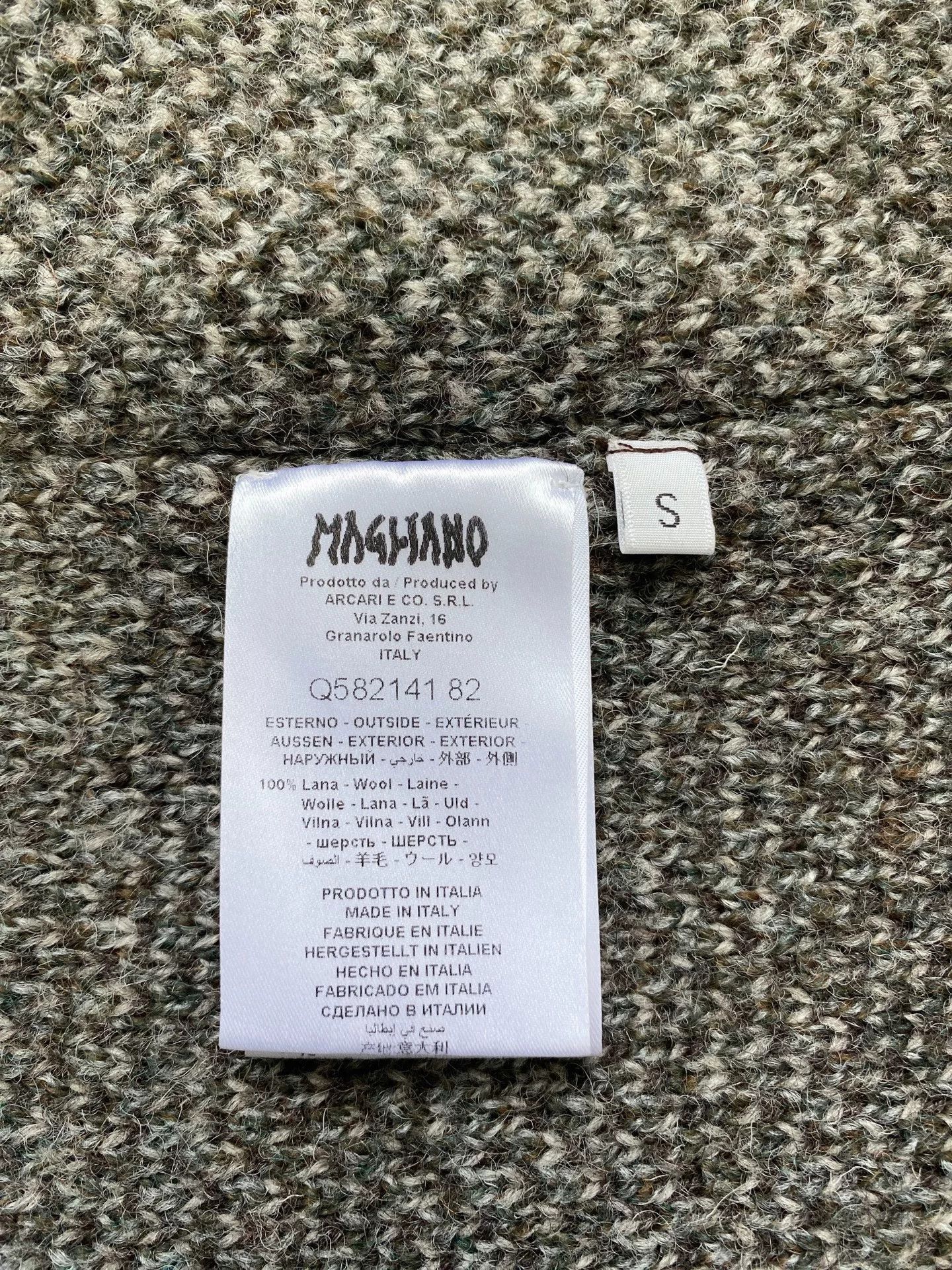 Magliano Deconstructed Wool Zip Jacket with Color Block Size US S / EU 44-46 / 1 - 6 Thumbnail