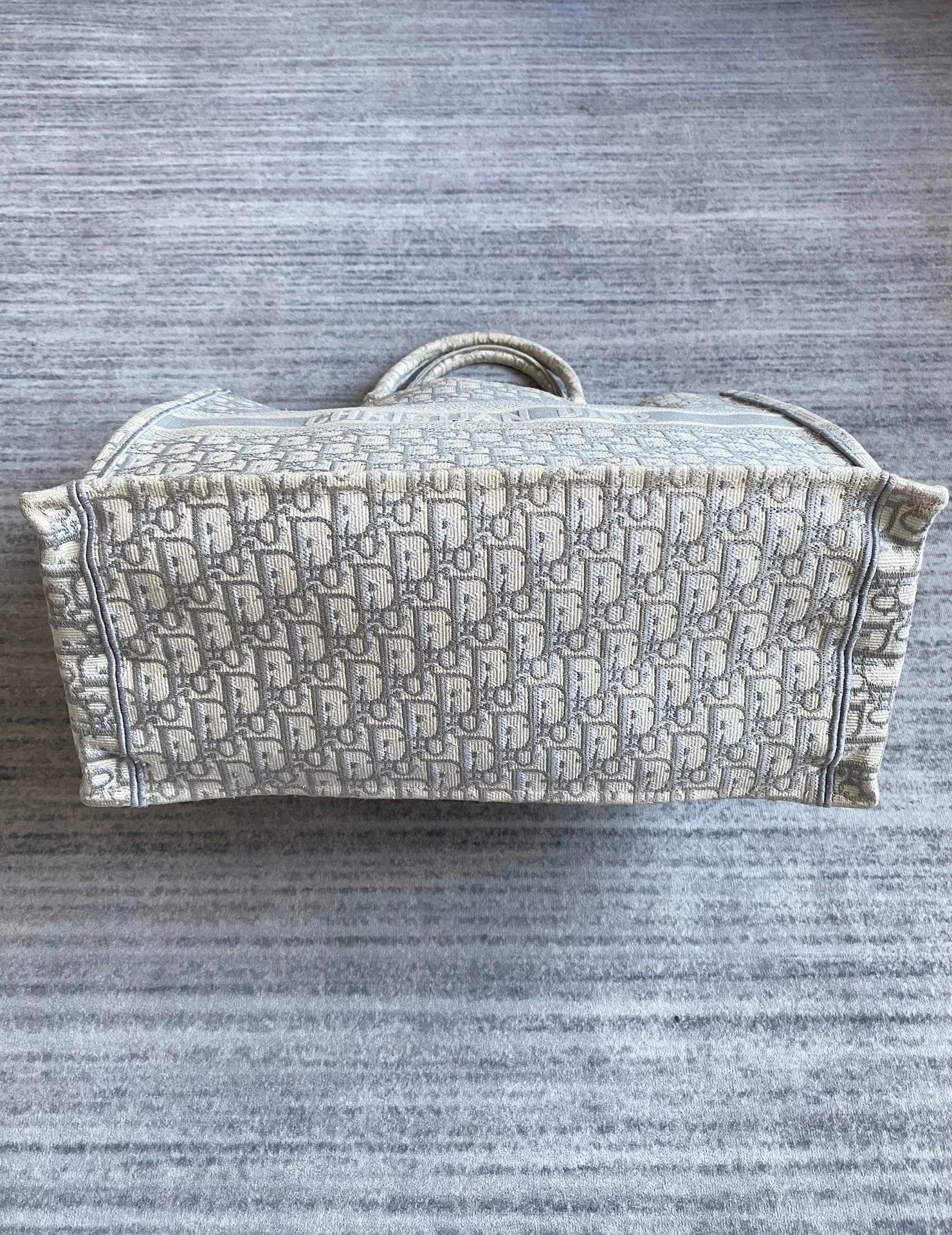 Dior dior gray logo tote bag large size Size ONE SIZE - 3 Thumbnail