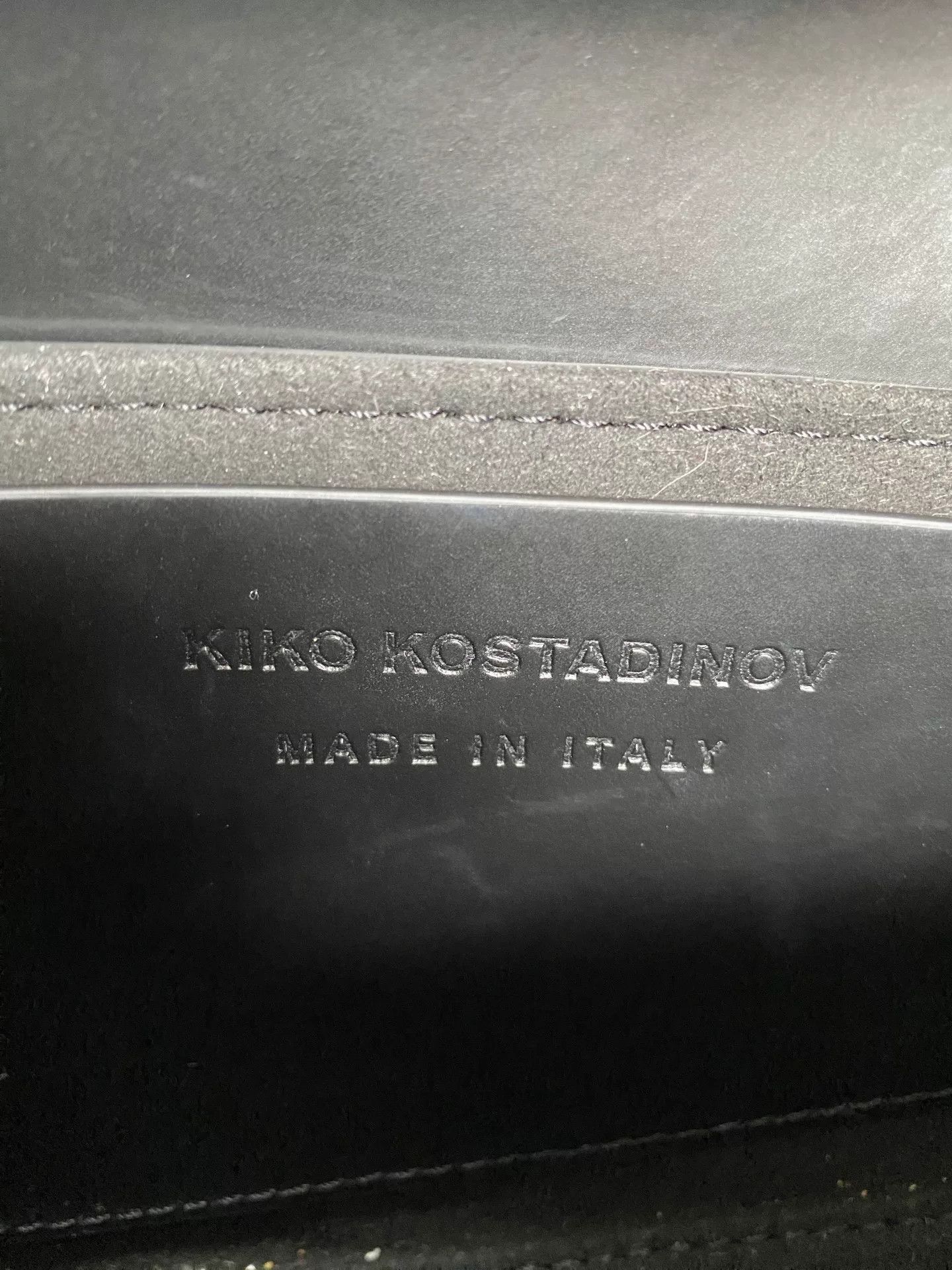 Kiko Kostadinov Kiko Kostadinov Trivia Bag in Black Size ONE SIZE - 7 Thumbnail