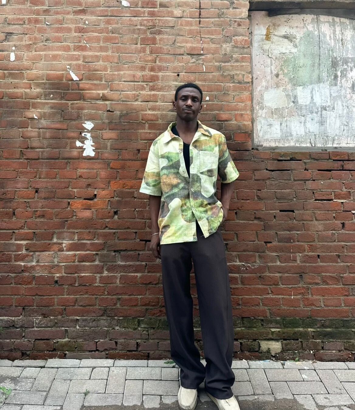 Our Legacy Our Legacy Camouflage Short Sleeve Shirt Size US M / EU 48-50 / 2 - 9 Thumbnail