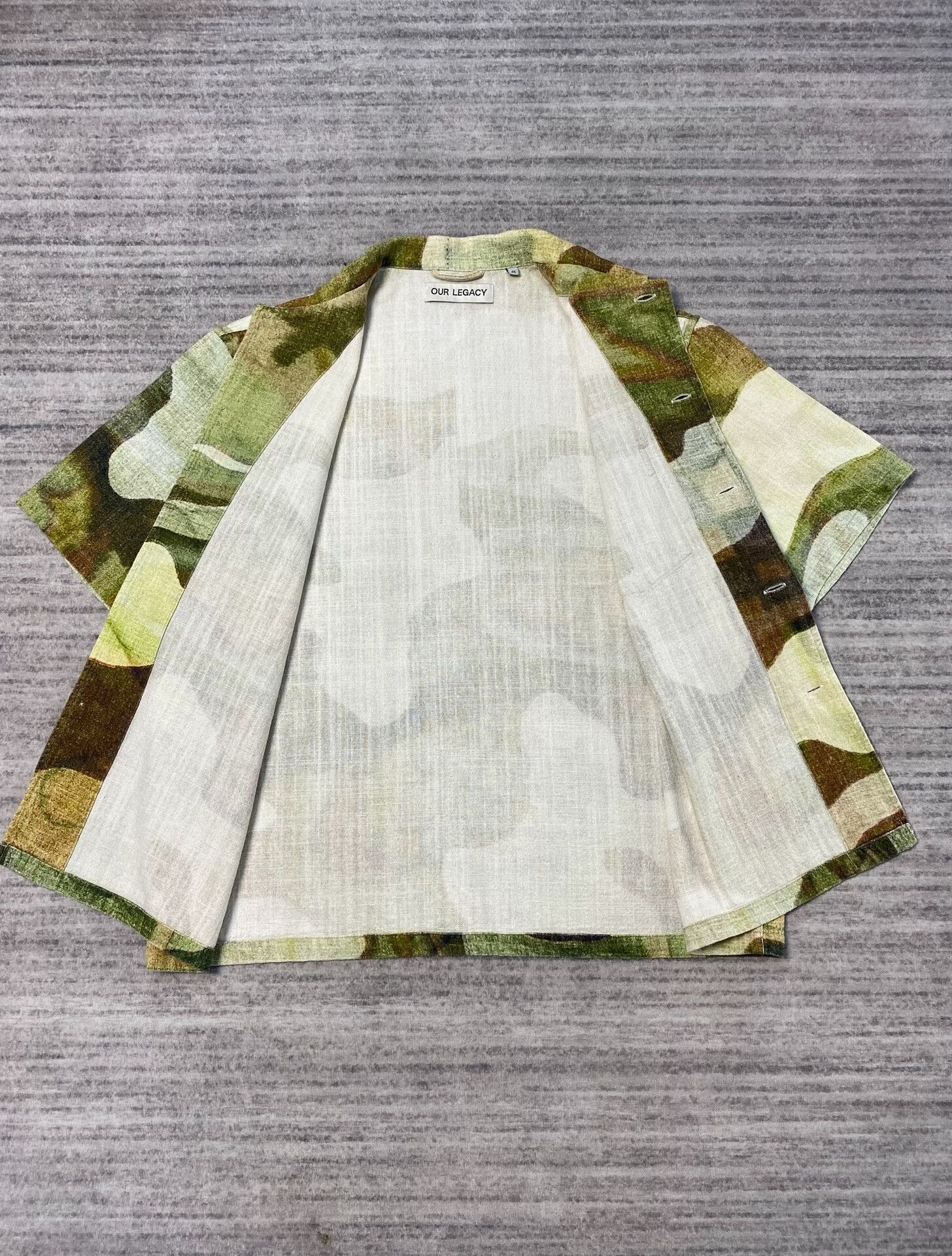 Our Legacy Our Legacy Camouflage Short Sleeve Shirt Size US M / EU 48-50 / 2 - 3 Thumbnail