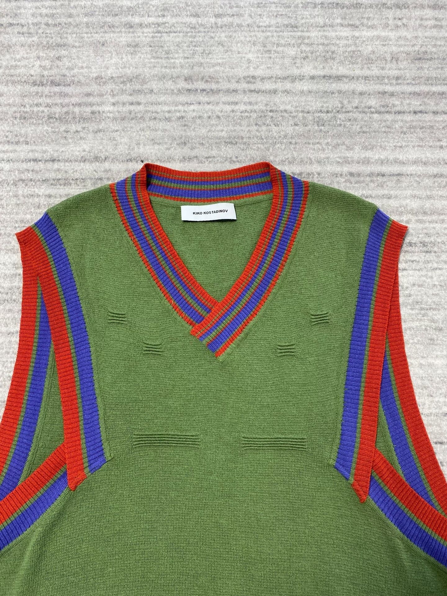 Kiko Kostadinov kiko kostadinov dorset knit vest | Grailed