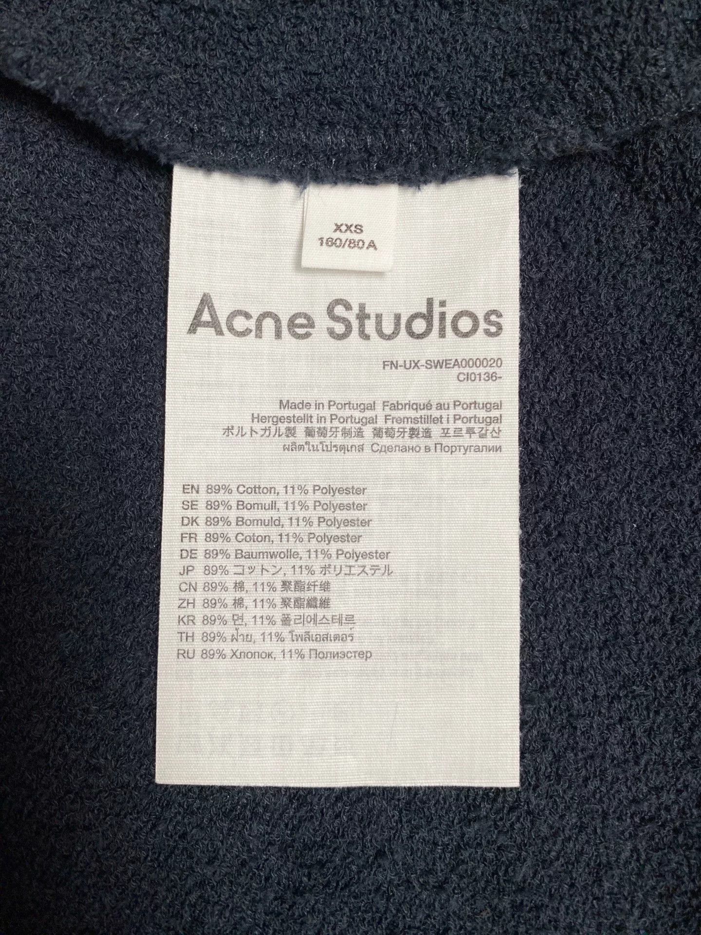 Acne Studios Acne Studios 1996 Grunge Style Hoodie Size US XXS / EU 40 - 7 Thumbnail