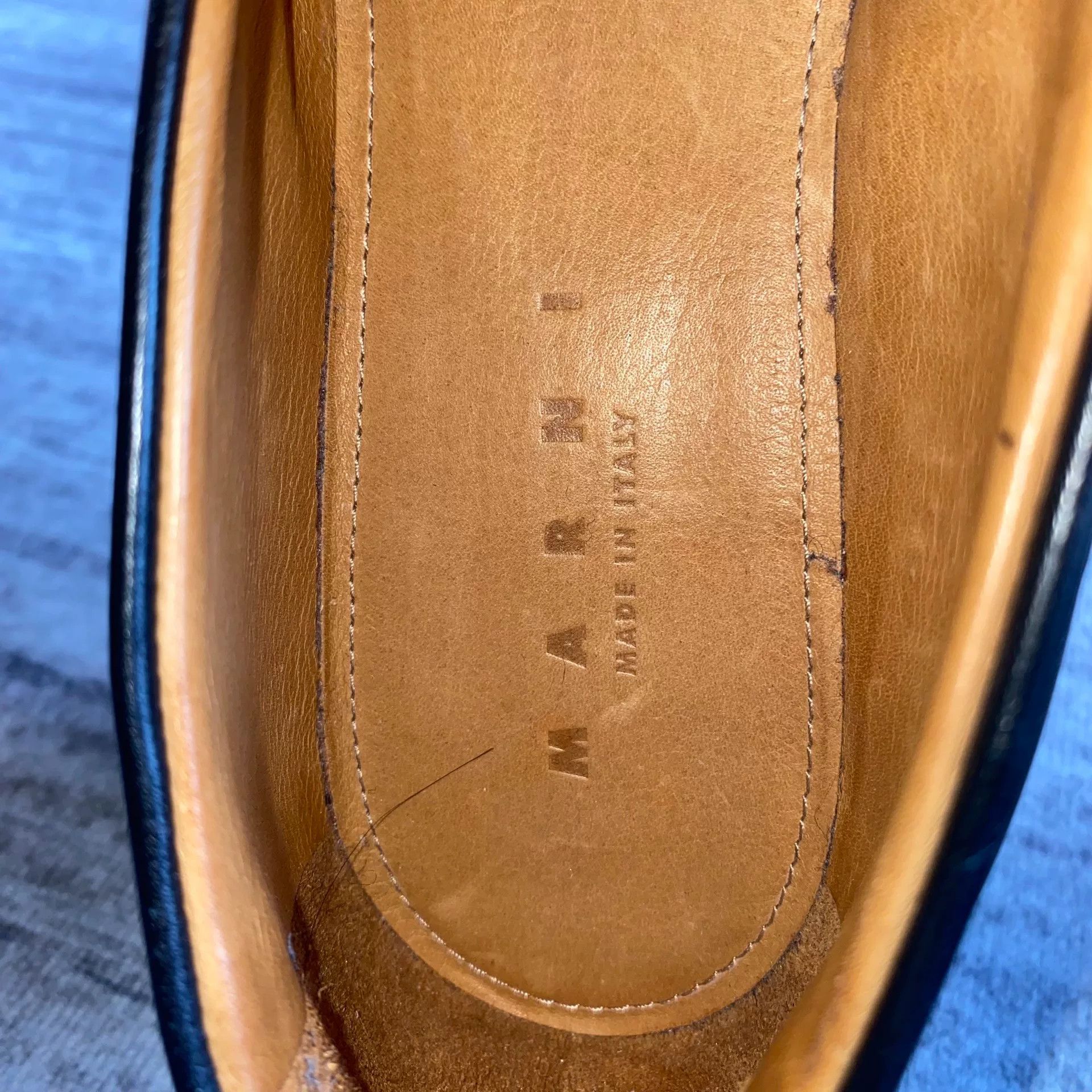 Marni Marni Thick Sole Loafer Leather Shoes Size US 5 / EU 37 - 8 Thumbnail
