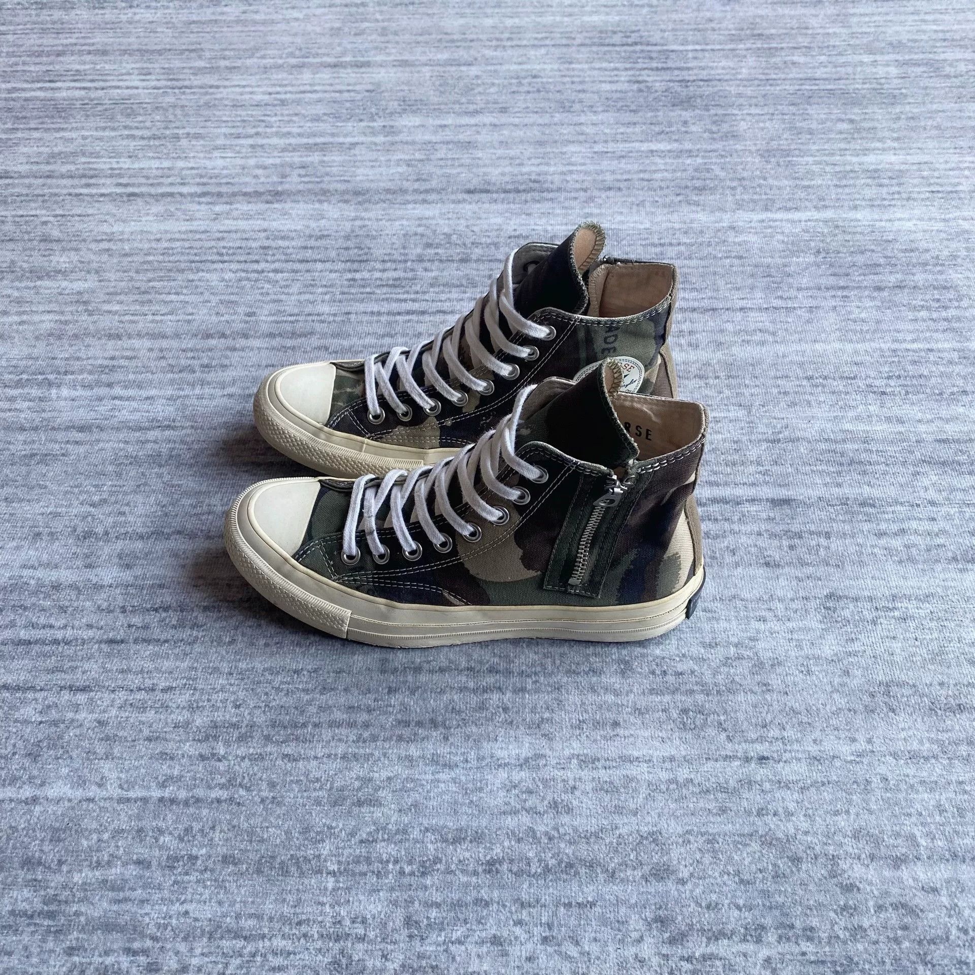 Nigo converse addict nigo camouflage high tops Size US 7 / EU 40 - 3 Thumbnail