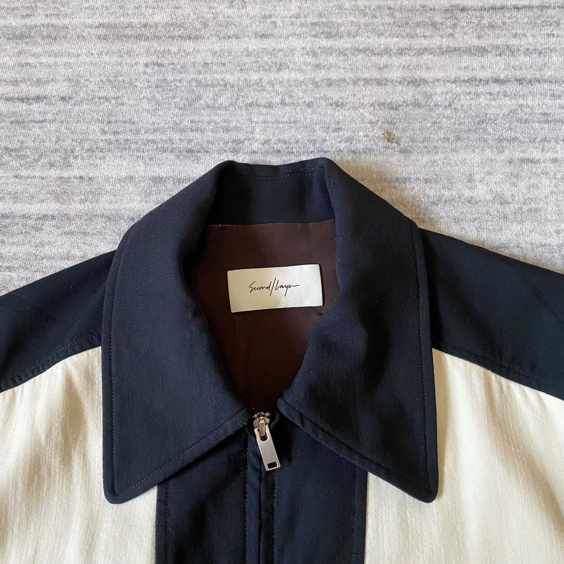 Second/Layer black and white western style jacket Size US M / EU 48-50 / 2 - 4 Thumbnail
