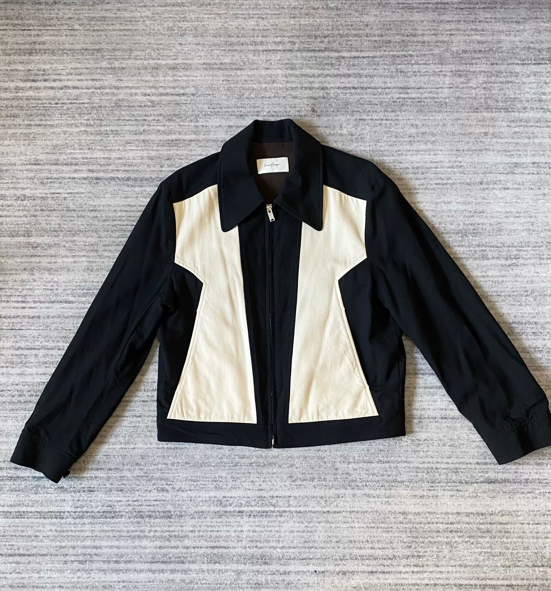 Second/Layer black and white western style jacket Size US M / EU 48-50 / 2 - 2 Thumbnail