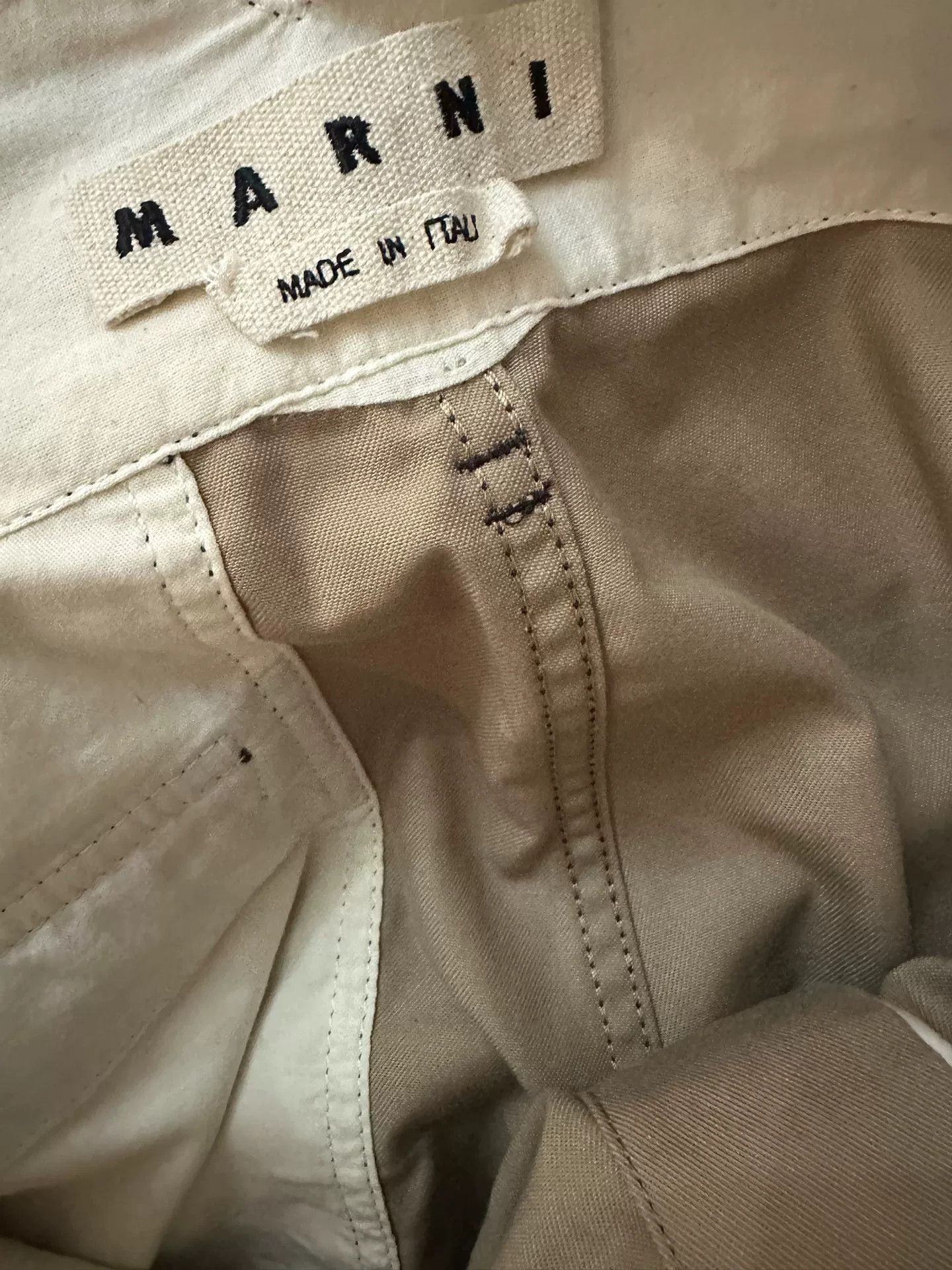 Marni Marni Work Style Shorts Size 48 Size US 38 / EU 54 - 3 Thumbnail