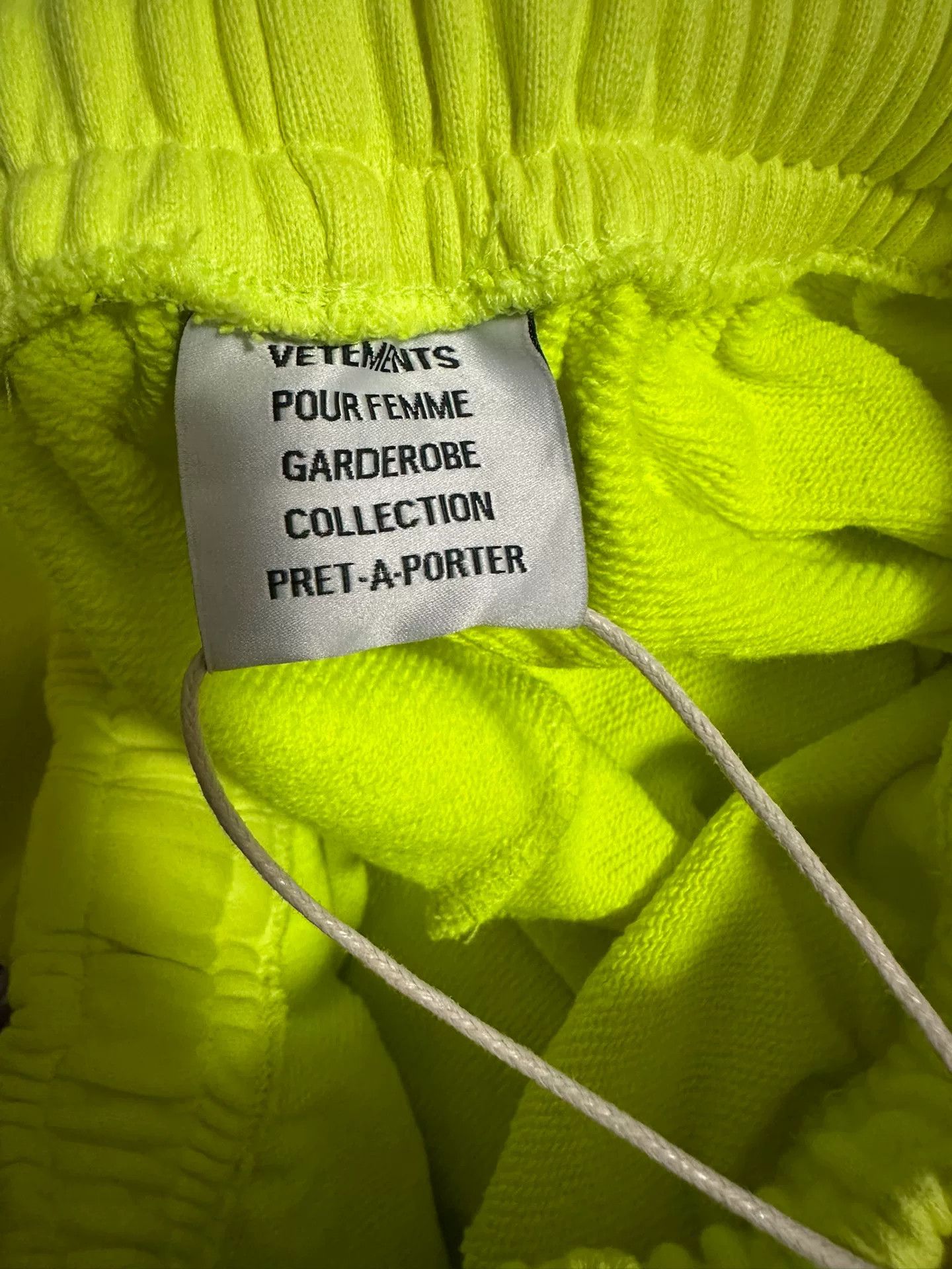 Vetements neon green baggy sports pants Size US 30 / EU 46 - 3 Thumbnail
