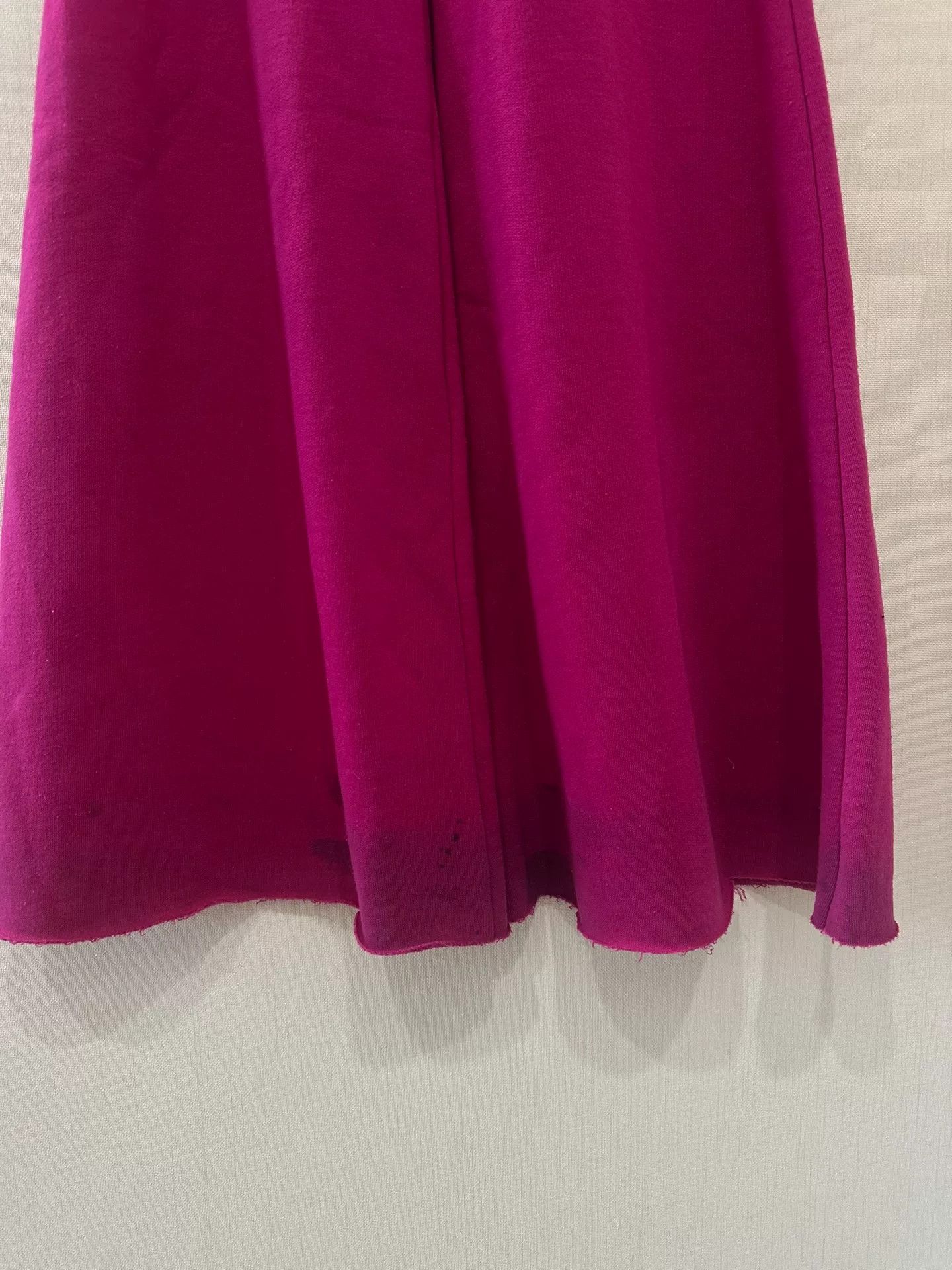Vetements vetements pink wide-leg pants with stains Size 24" / US 00 / IT 34 - 3 Thumbnail