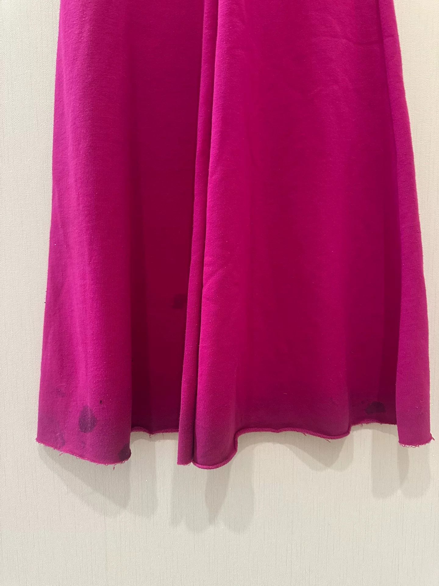 Vetements vetements pink wide-leg pants with stains Size 24" / US 00 / IT 34 - 4 Thumbnail