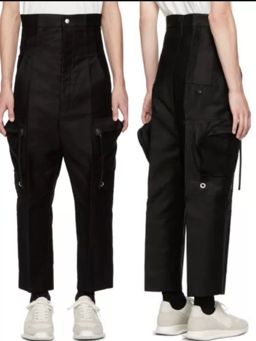 Rick Owens high waist cargo pants by rick owens Size US 38 / EU 54 - 8 Thumbnail