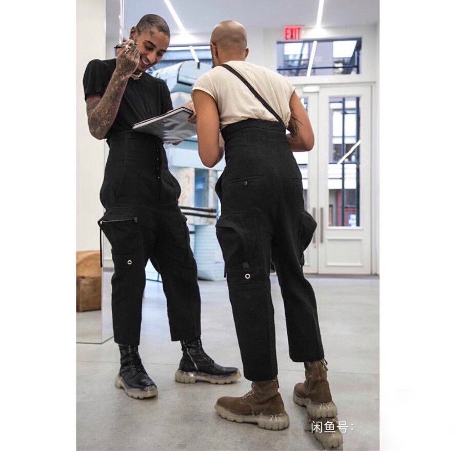 Rick Owens high waist cargo pants by rick owens Size US 38 / EU 54 - 5 Thumbnail