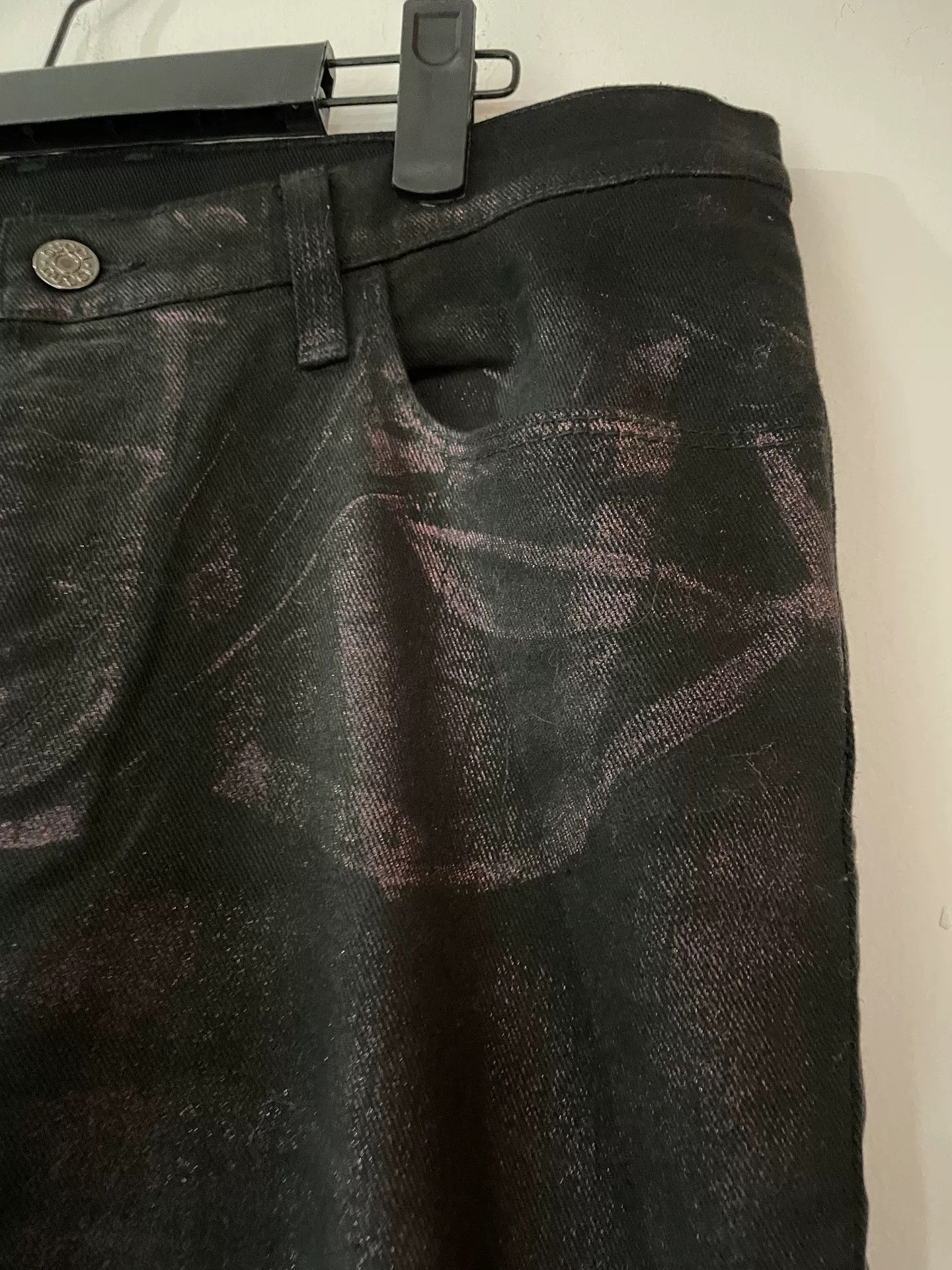 Gucci gucci waxed burgundy fitted jeans size 48 Size US 34 / EU 50 - 3 Thumbnail