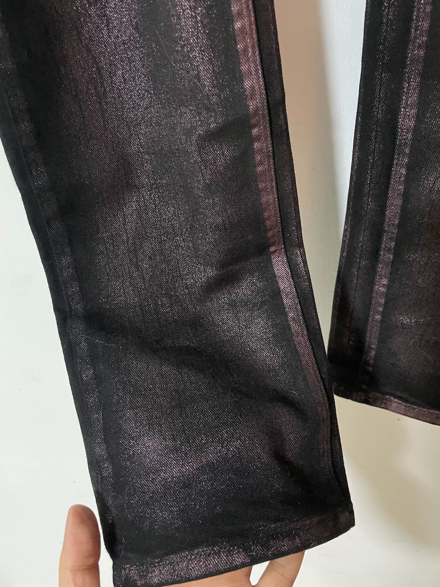 Gucci gucci waxed burgundy fitted jeans size 48 Size US 34 / EU 50 - 4 Thumbnail