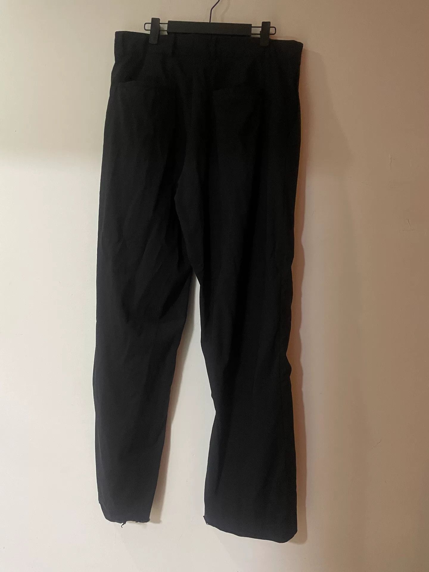 1017 ALYX 9SM black wool straight-leg trousers size 48 Size US 38 / EU 54 - 2 Thumbnail