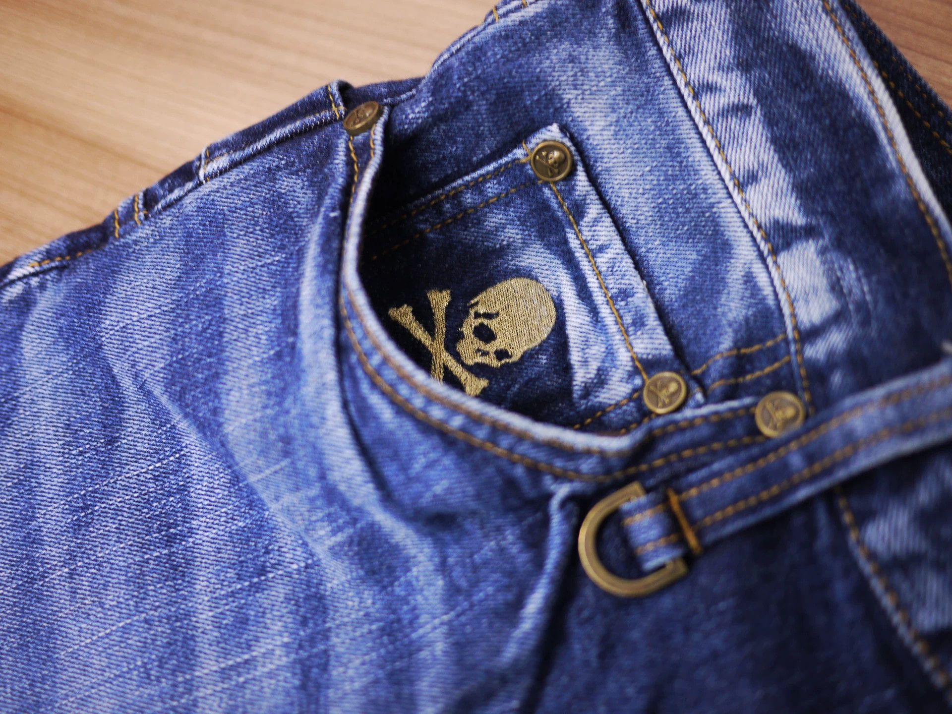 Mastermind Japan mastermind japan denim pants with unique design Size US 32 / EU 48 - 4 Thumbnail