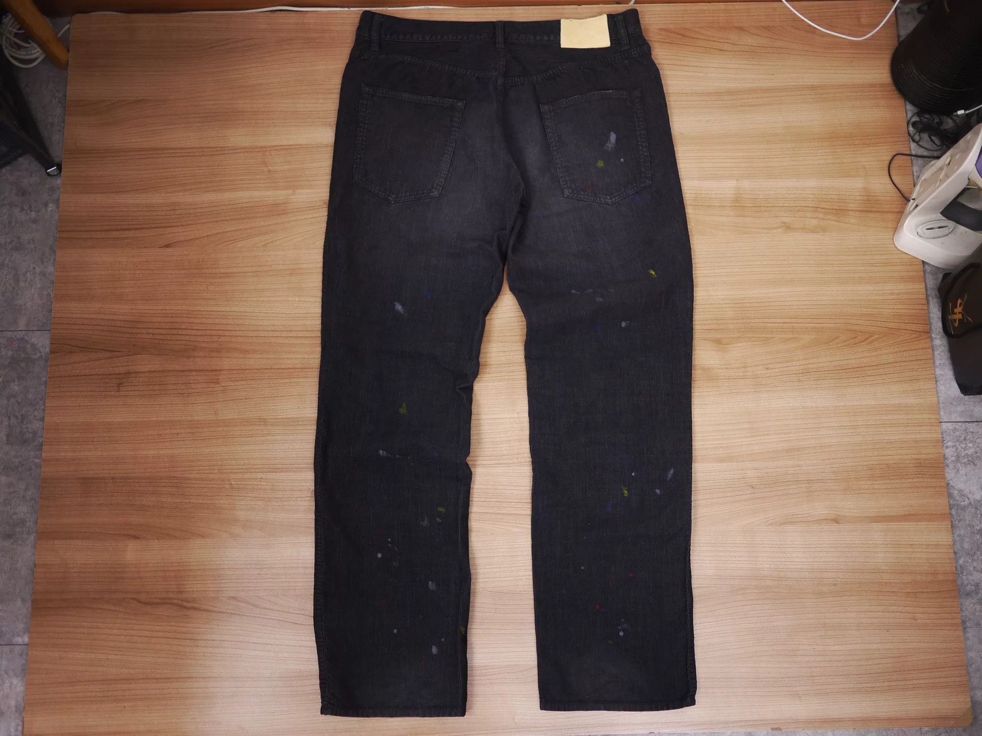 Visvim visvim fluxus 03 cords black jeans Size US 34 / EU 50 - 6 Thumbnail