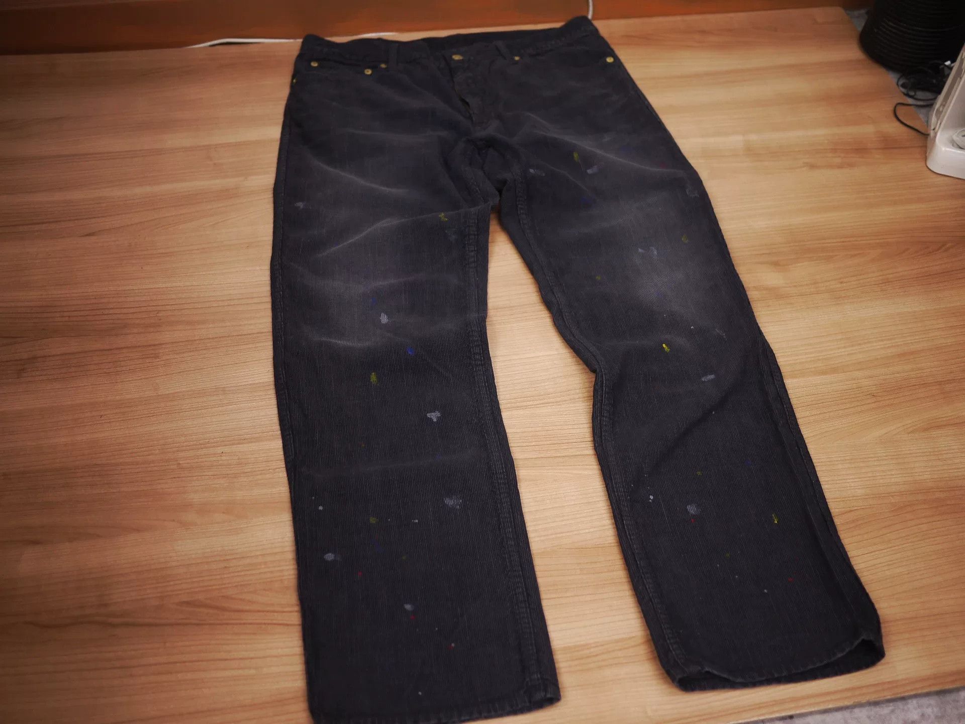 Visvim visvim fluxus 03 cords black jeans Size US 34 / EU 50 - 2 Thumbnail