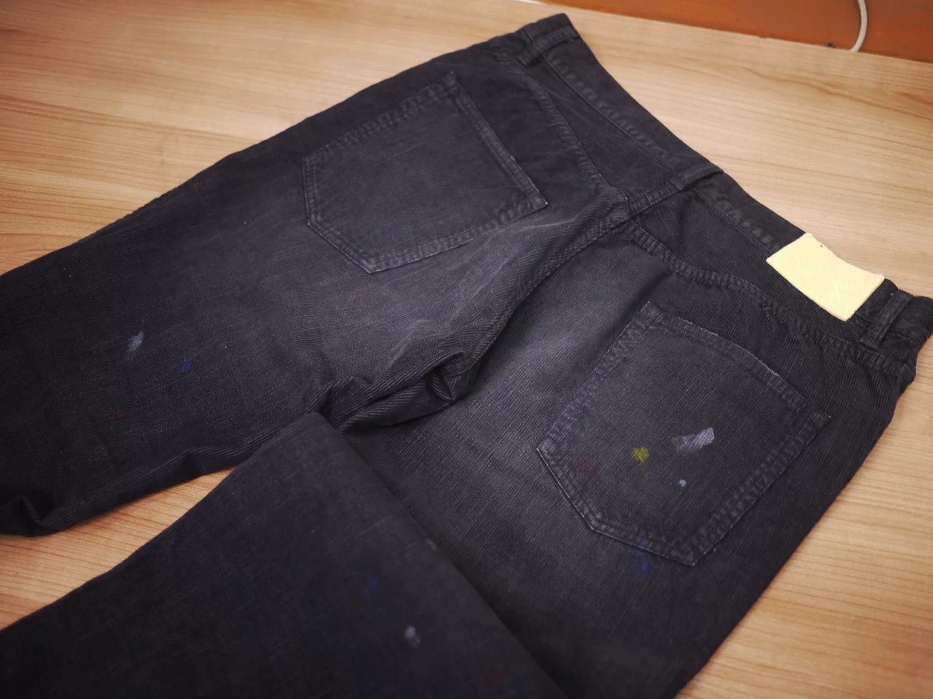 Visvim visvim fluxus 03 cords black jeans Size US 34 / EU 50 - 8 Thumbnail
