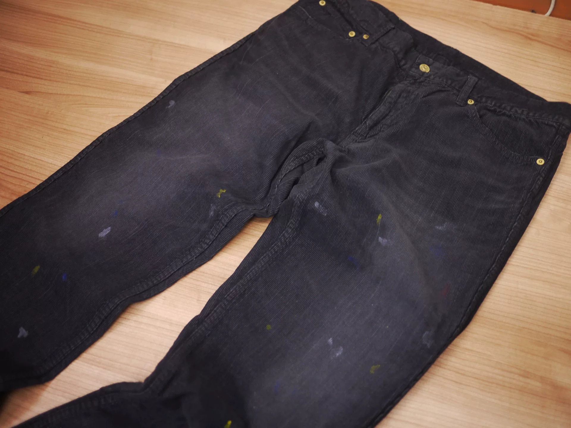 Visvim visvim fluxus 03 cords black jeans Size US 34 / EU 50 - 4 Thumbnail