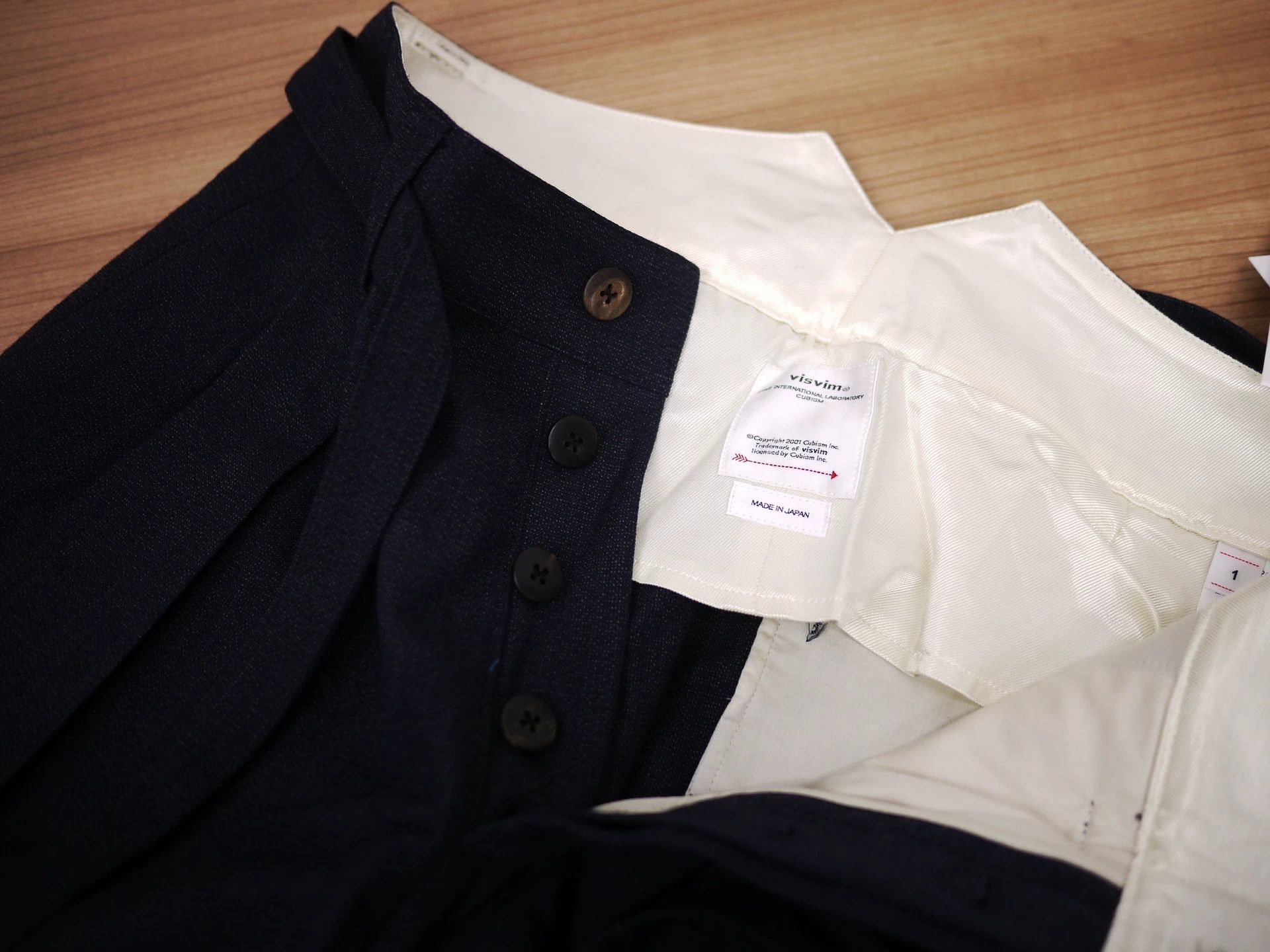 Visvim visvim hakama pants in navy blue Size US 30 / EU 46 - 5 Thumbnail