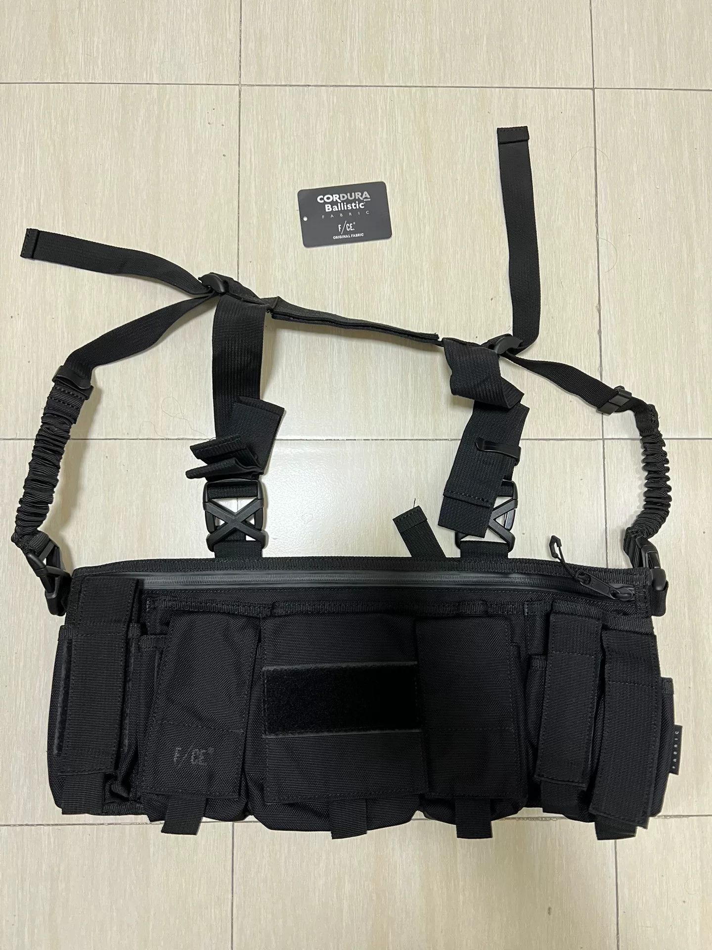 F/CE black utility vest bag from f/ce Size US M / EU 48-50 / 2 - 8 Thumbnail