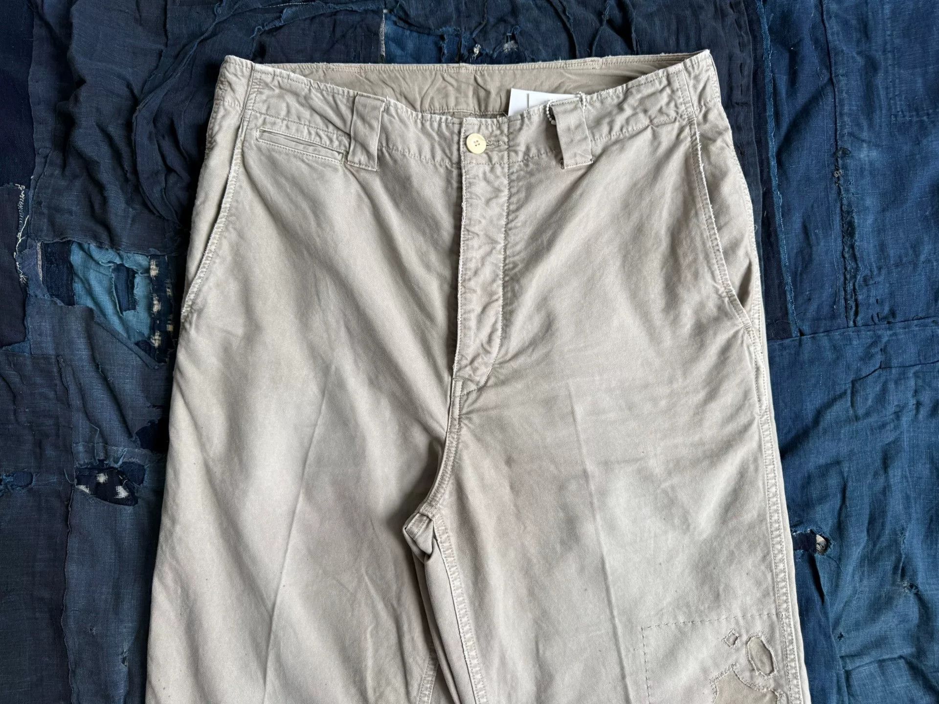 Visvim visvim wide chino pants in grey Size US 30 / EU 46 - 3 Thumbnail