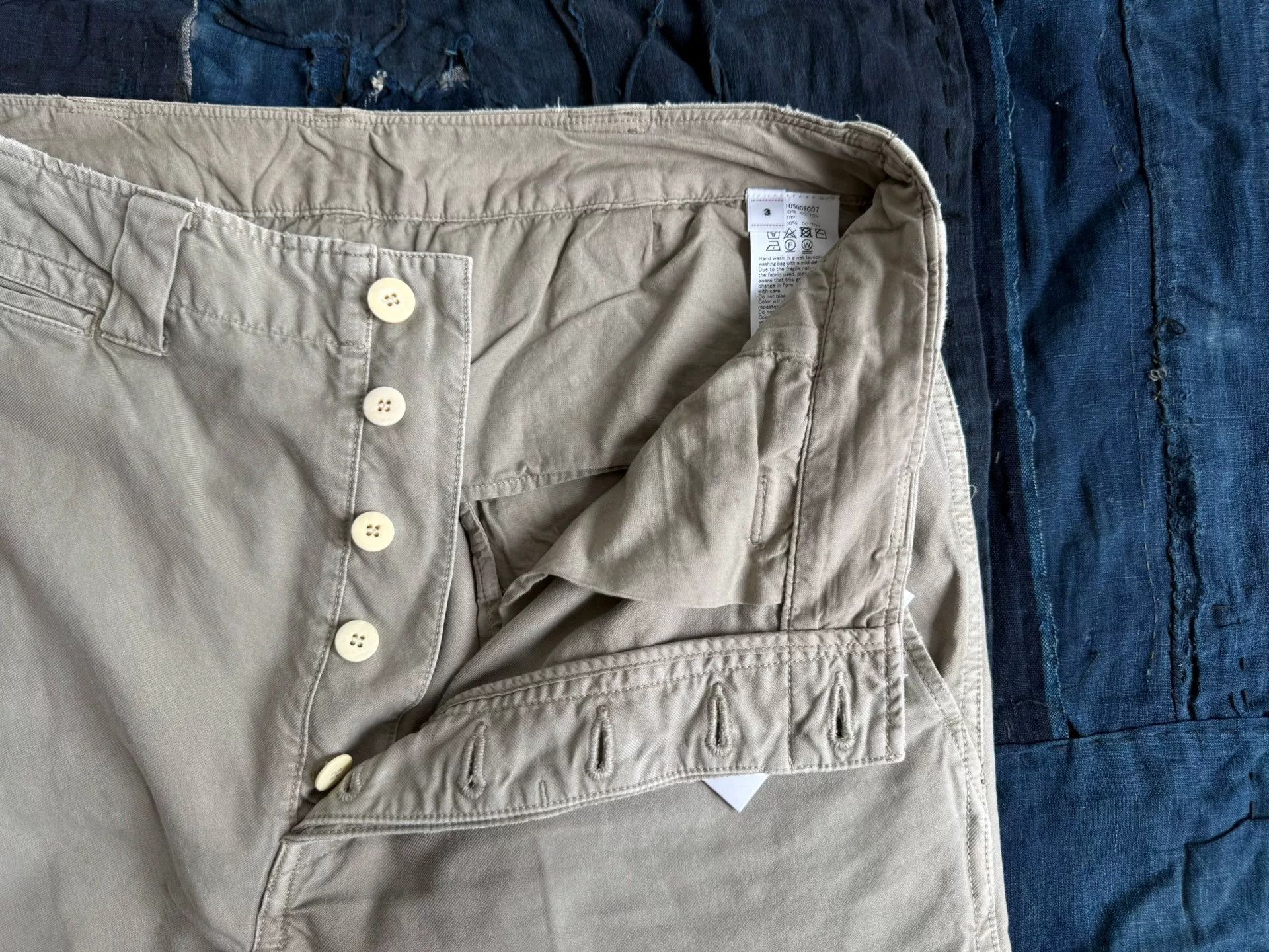 Visvim visvim wide chino pants in grey Size US 30 / EU 46 - 4 Thumbnail