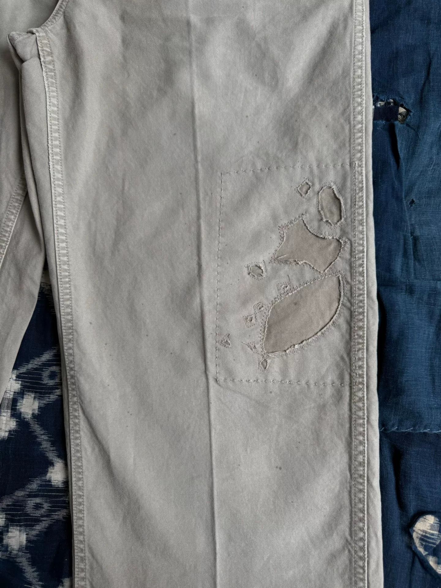 Visvim visvim wide chino pants in grey Size US 30 / EU 46 - 5 Thumbnail