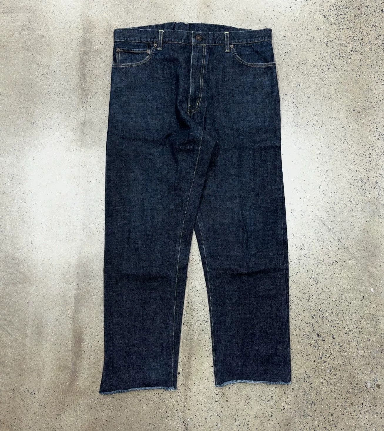 Visvim visvim journeyman pants tacked raw denim Size US 30 / EU 46 - 2 Thumbnail