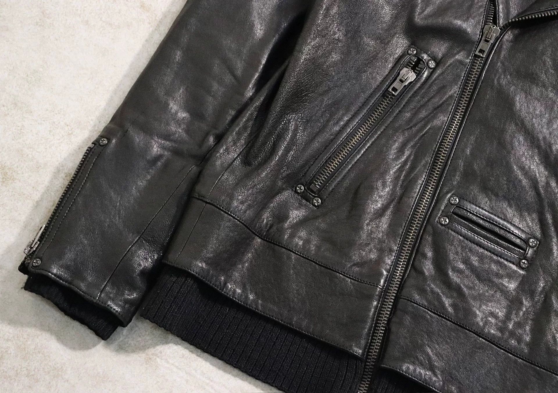 Maison Margiela maison margiela leather motorcycle jacket size l/xl Size US XL / EU 56 / 4 - 7 Thumbnail