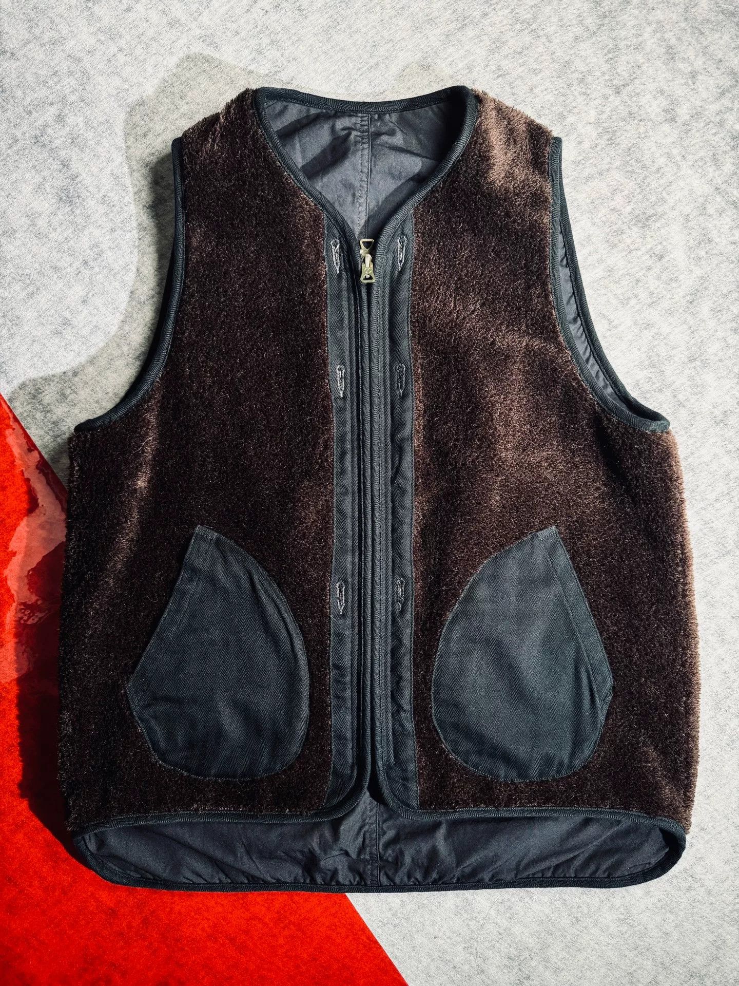 Visvim reversible visvim liner vest in navy blue Size US M / EU 48-50 / 2 - 4 Thumbnail