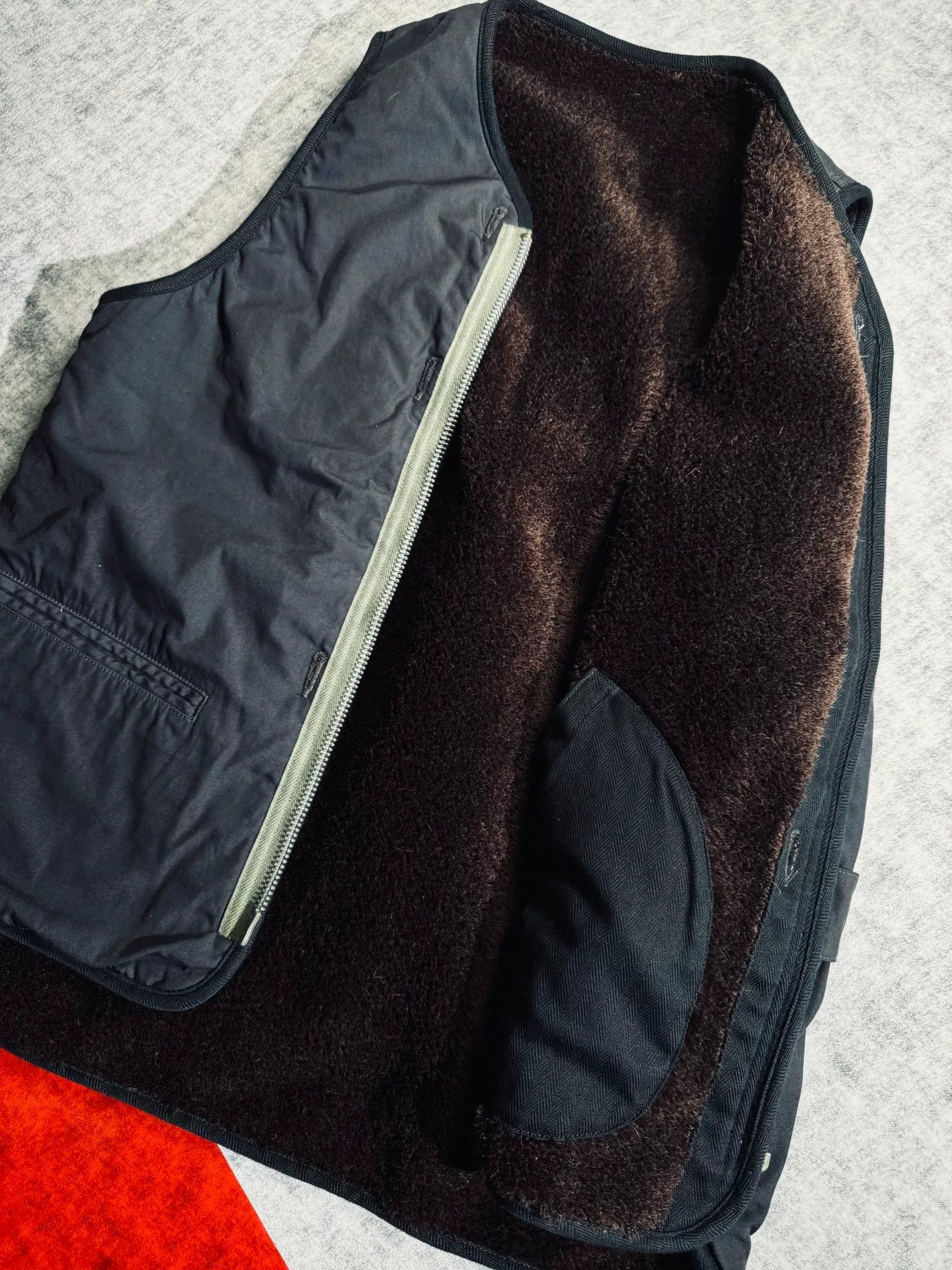 Visvim reversible visvim liner vest in navy blue Size US M / EU 48-50 / 2 - 9 Thumbnail