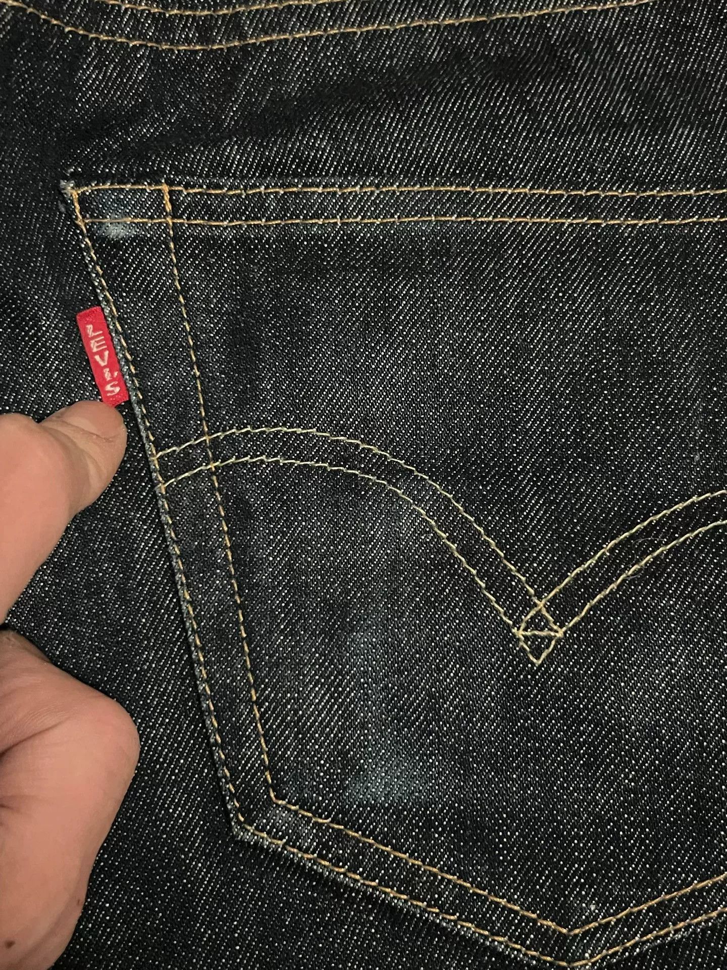 Levi's Vintage Clothing levi's vintage dark blue jeans Size US 36 / EU 52 - 4 Thumbnail