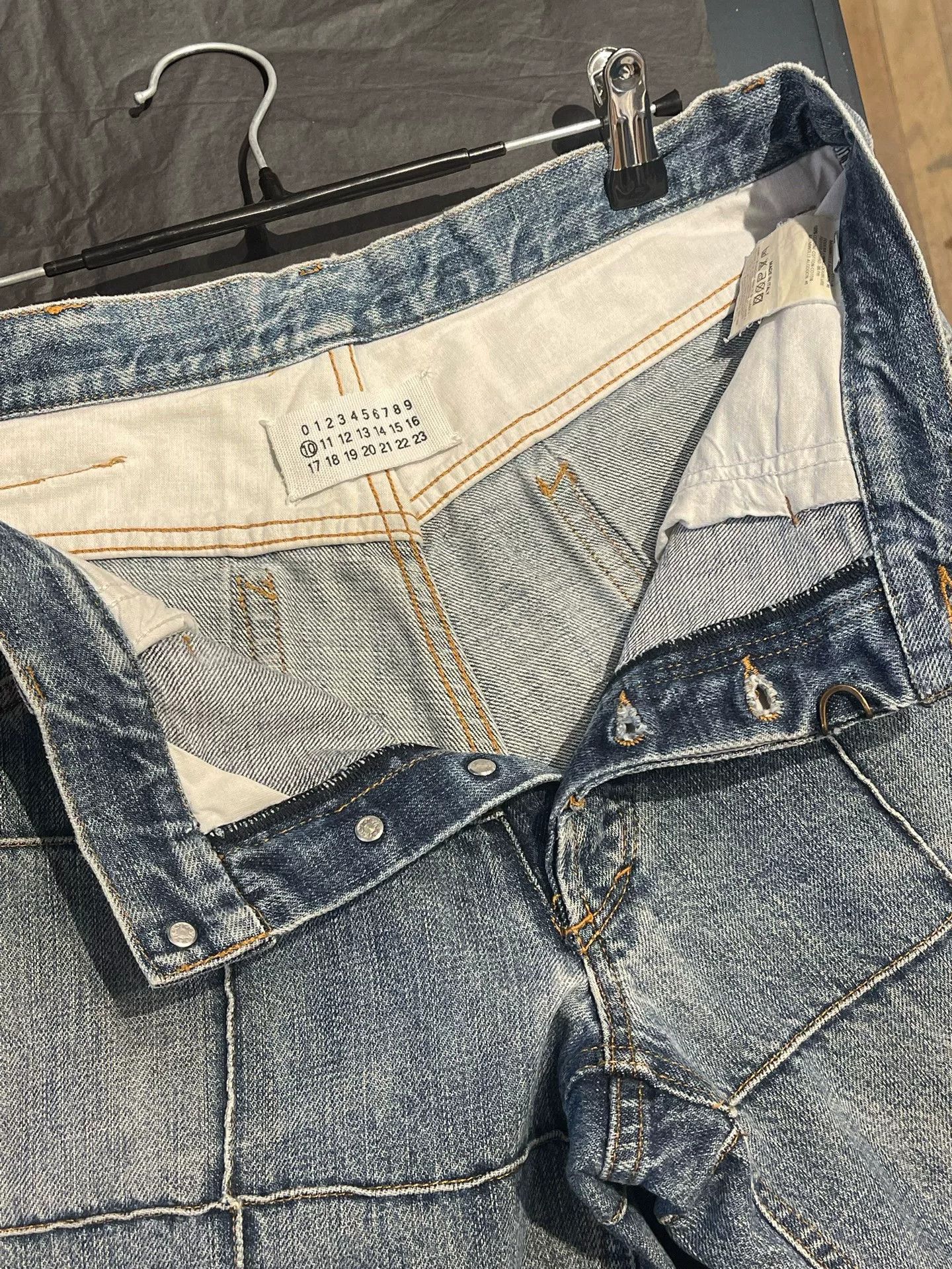 Maison Margiela Maison Martin Margiela Patchwork Denim Pants Size US 32 / EU 48 - 3 Thumbnail