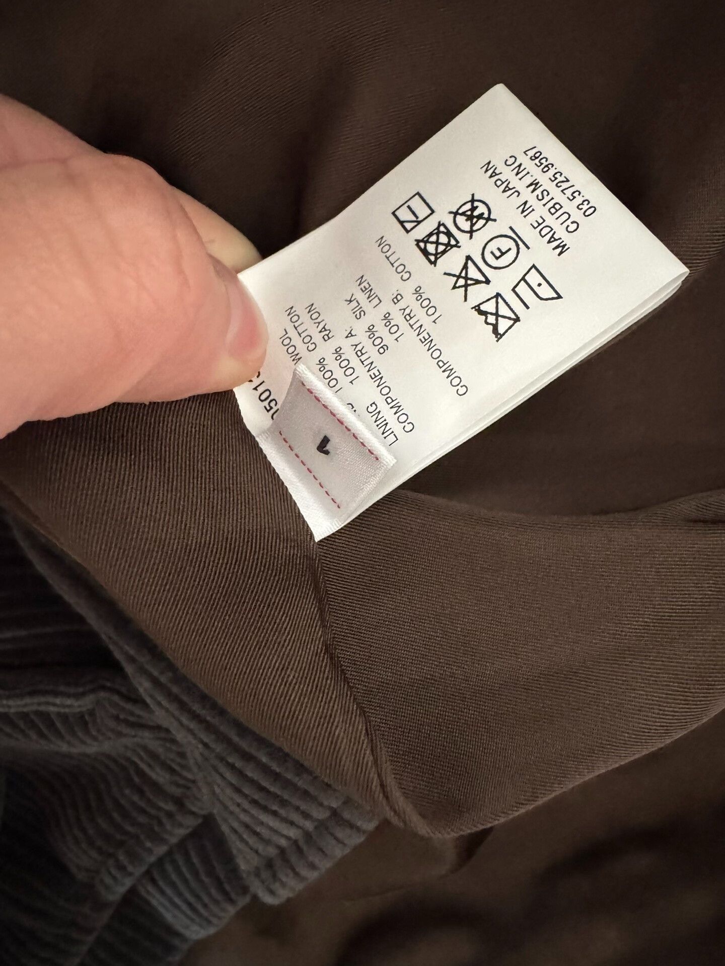 Visvim visvim bowen blazer wool corduroy gray Size US M / EU 48-50 / 2 - 2 Thumbnail
