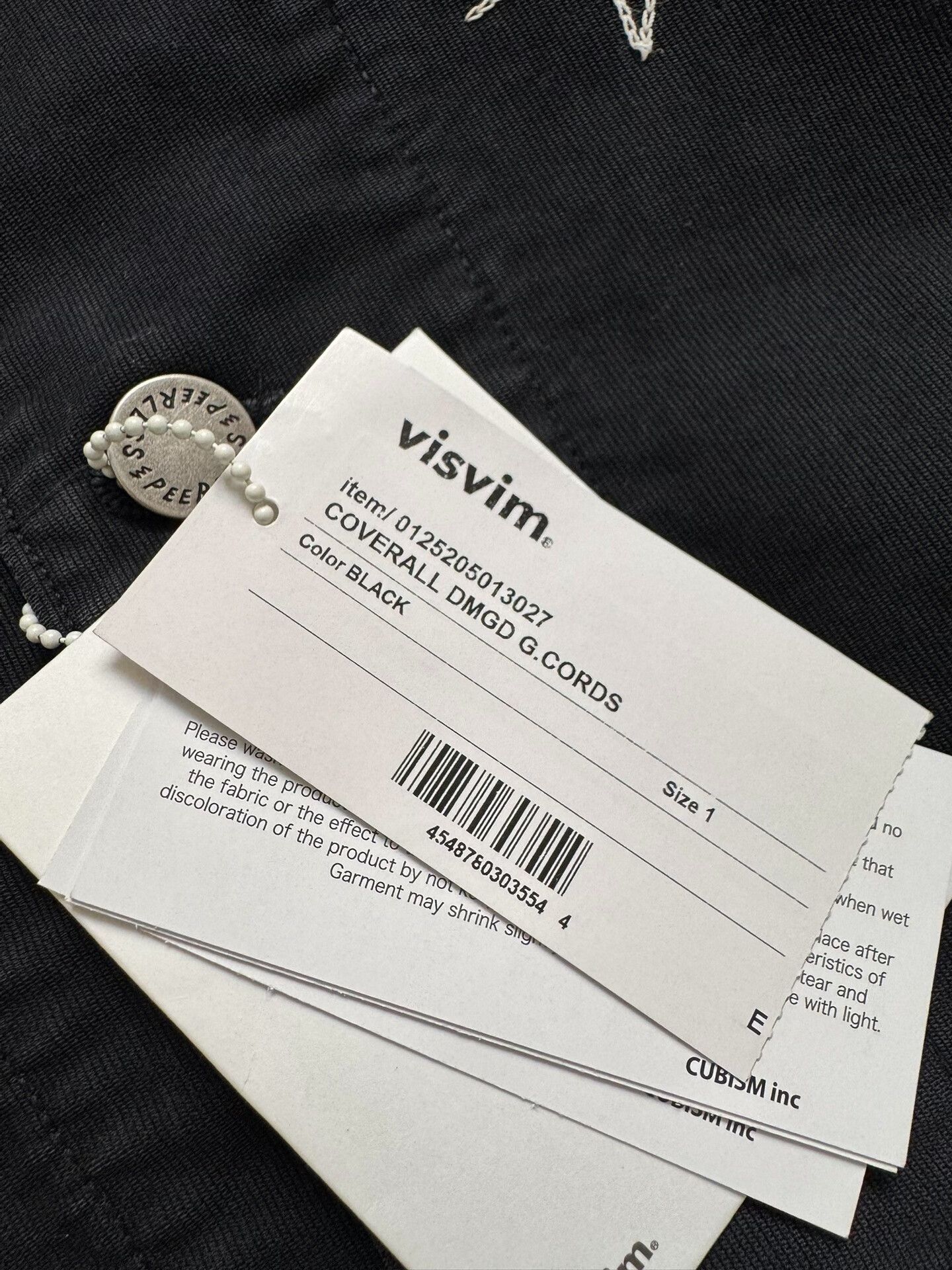 Visvim visvim coverall damaged corduroy jacket Size US M / EU 48-50 / 2 - 6 Thumbnail