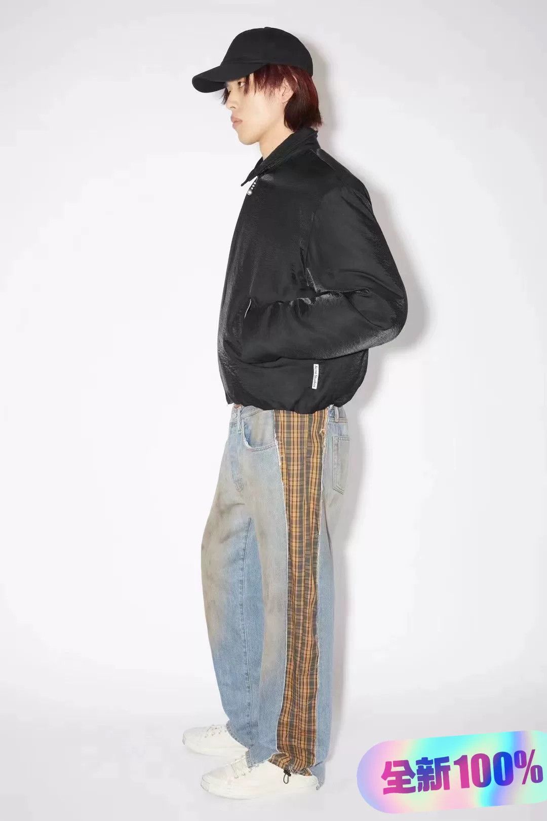 Acne Studios Acne Studios Dirty Fit Patchwork Denim Pants Size US 32 / EU 48 - 3 Thumbnail