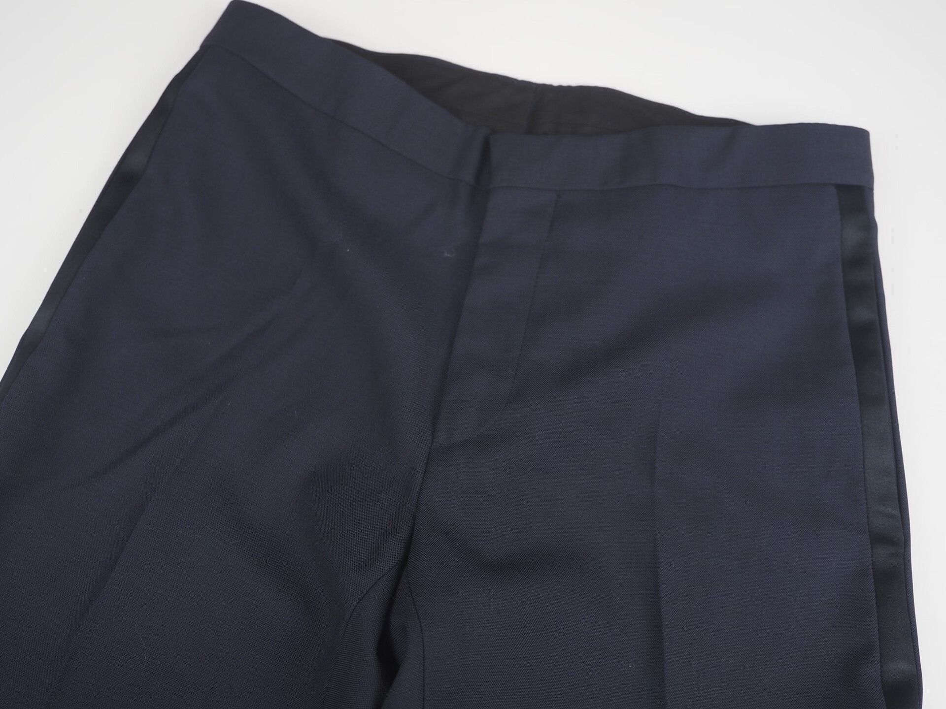 Dior Dior Navy Side Stripe Trousers 46C Size US 36 / EU 52 - 3 Thumbnail