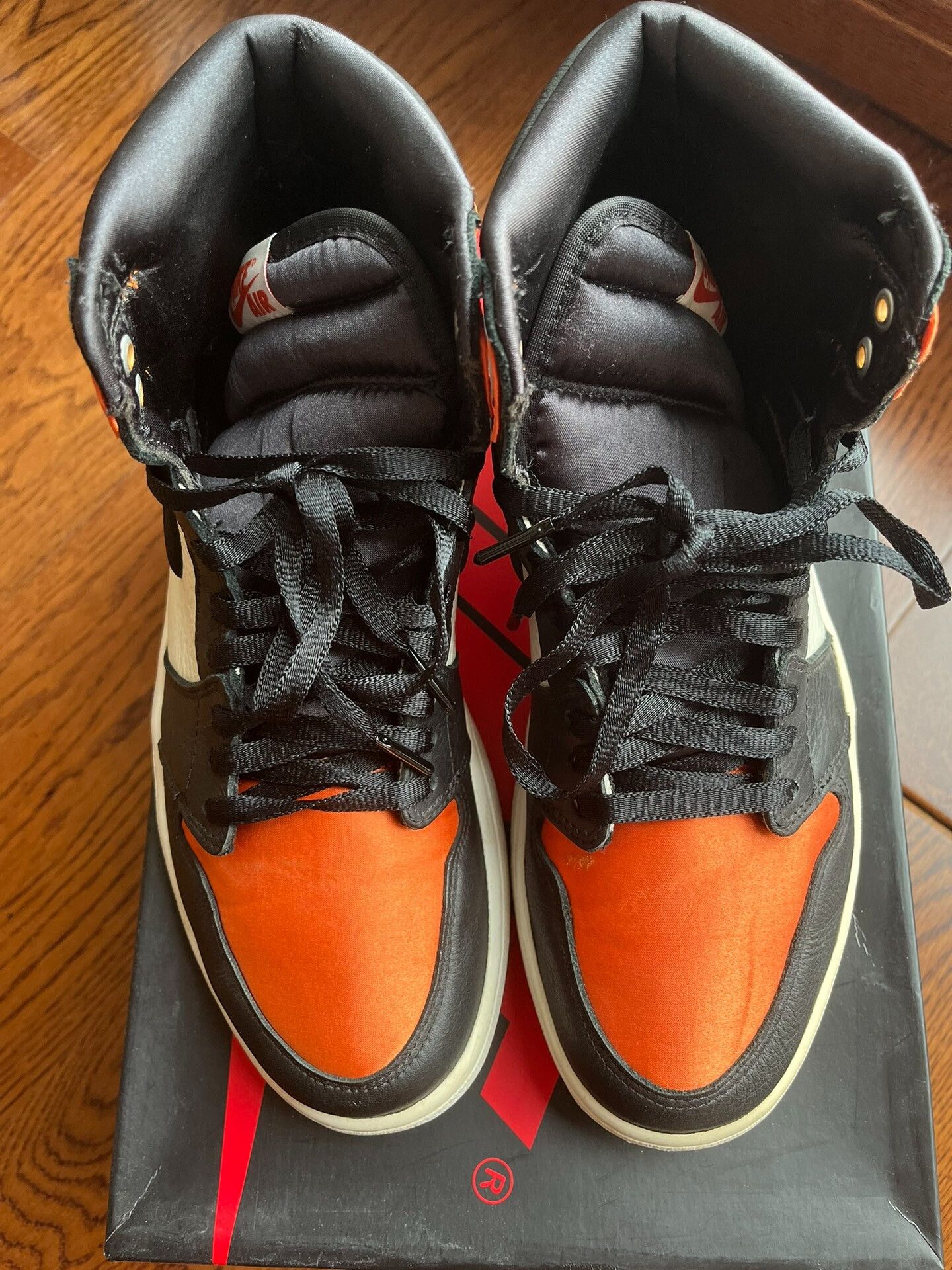 Jordan Brand aj1 silk扣碎 basketball shoes Size US 10.5 / EU 43-44 - 3 Thumbnail