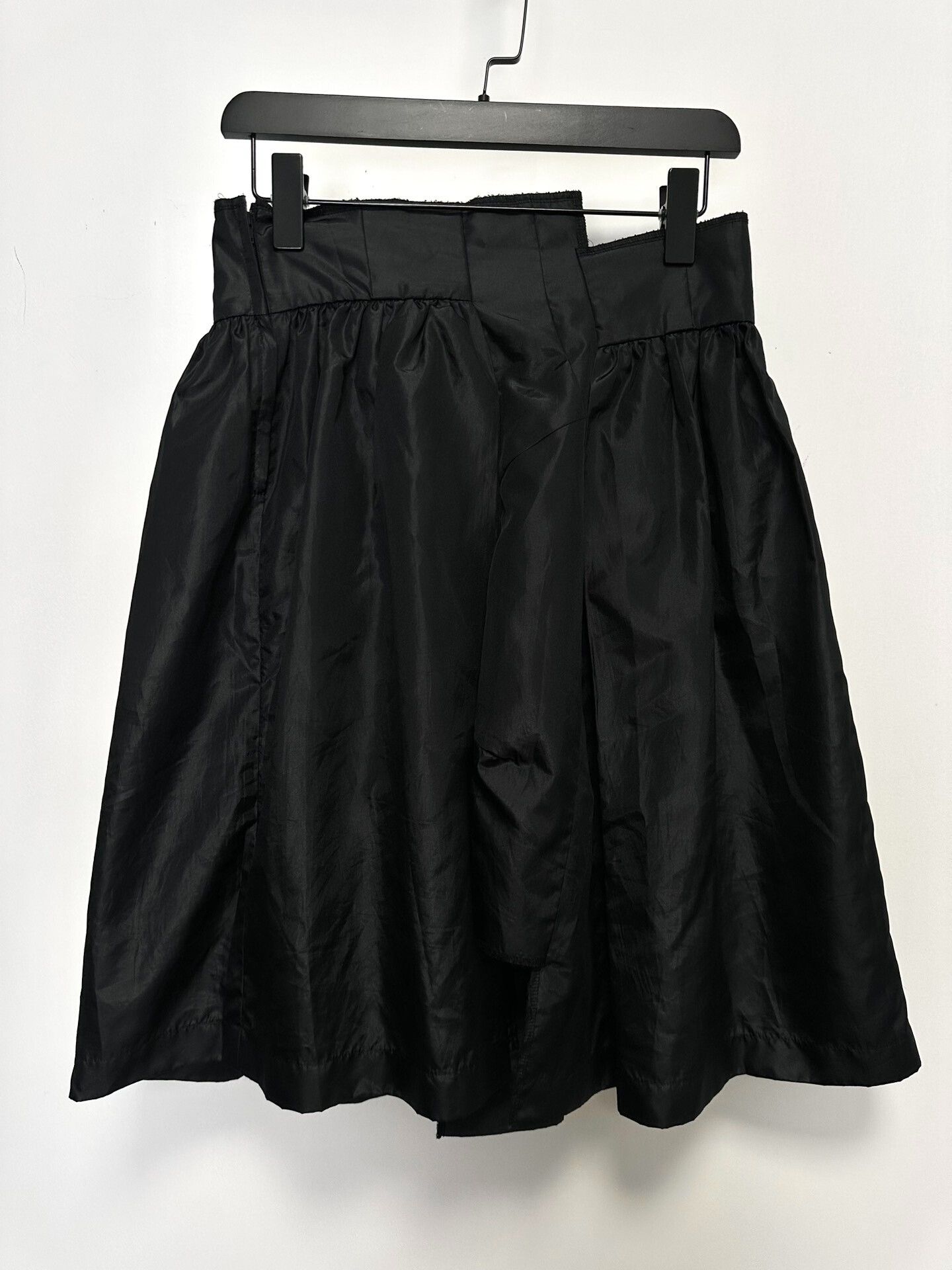 Comme des Garcons comme des garçons deconstructed black skirt Size 23" - 2 Thumbnail