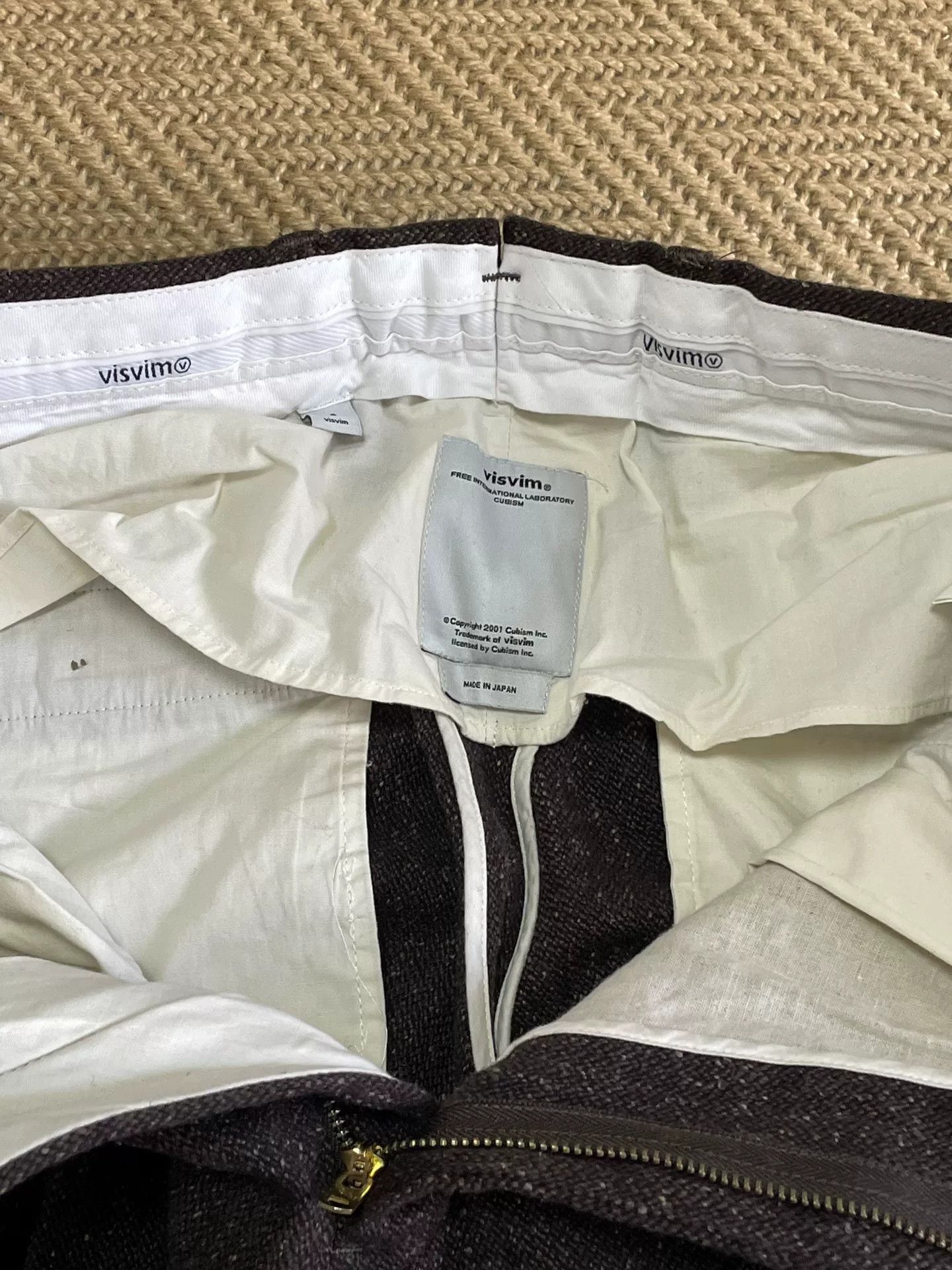 Visvim visvim cornell slacks in melange wool Size US 39 - 6 Thumbnail