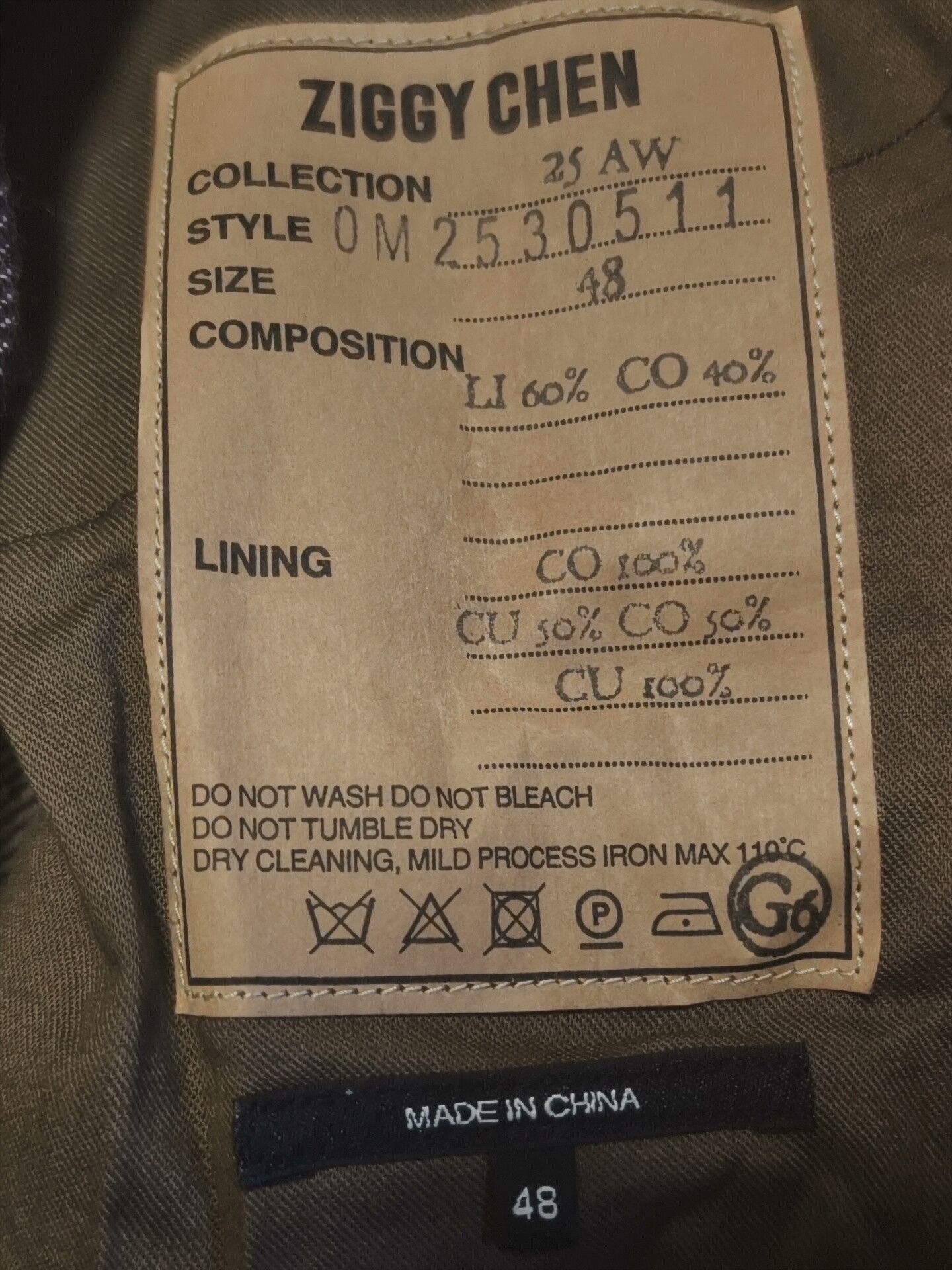 Ziggy Chen ziggy chen curved blade pants size 48 Size US 38 / EU 54 - 6 Thumbnail